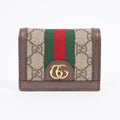 Gucci Ophidia Card Case Wallet Supreme / Green / Red