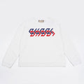 Gucci Mens Mirrored Logo Sweatshirt UK M