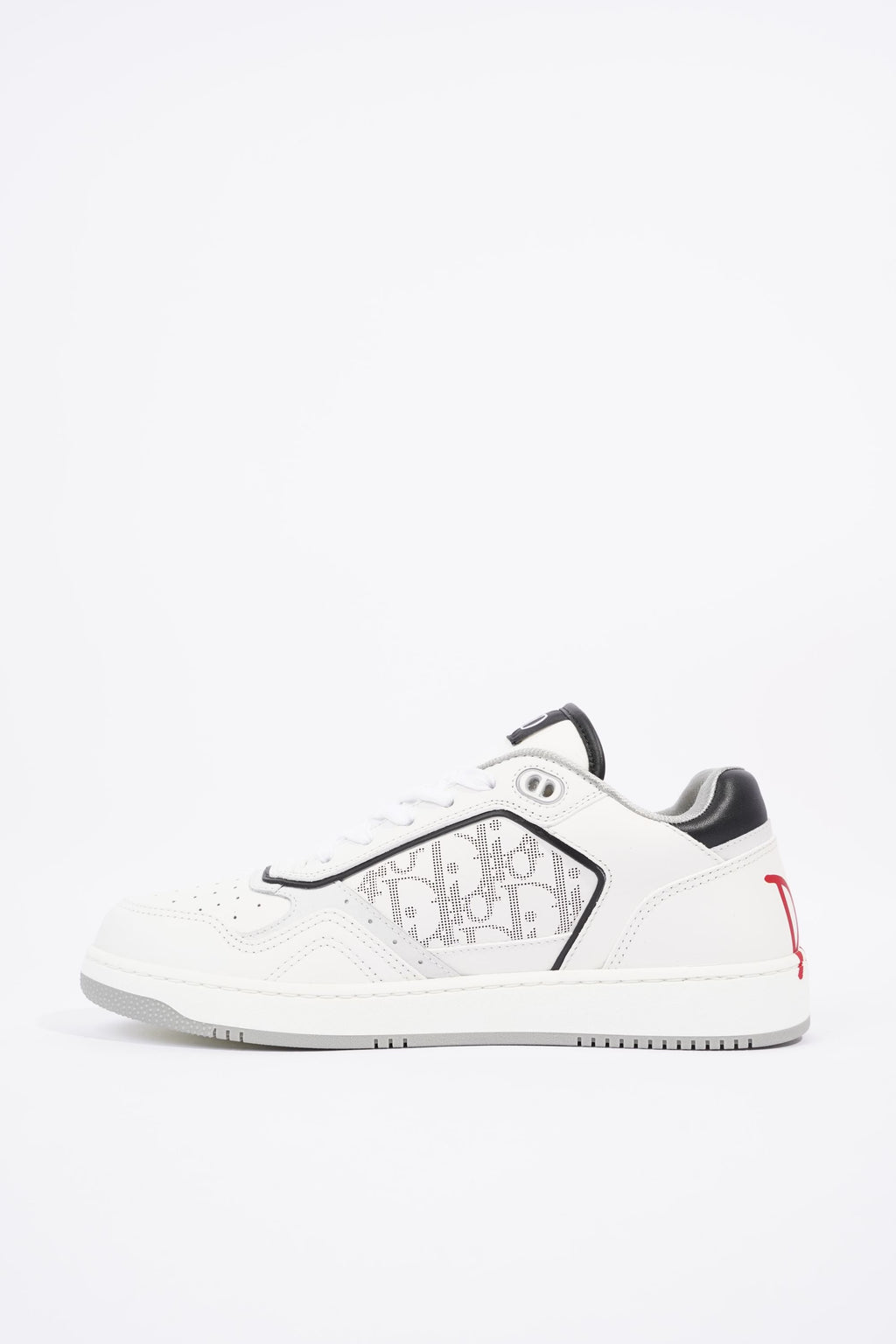 Christian Dior x Stussy Mens B27 Low Top White / Black / Red EU 41.5 / UK 7.5