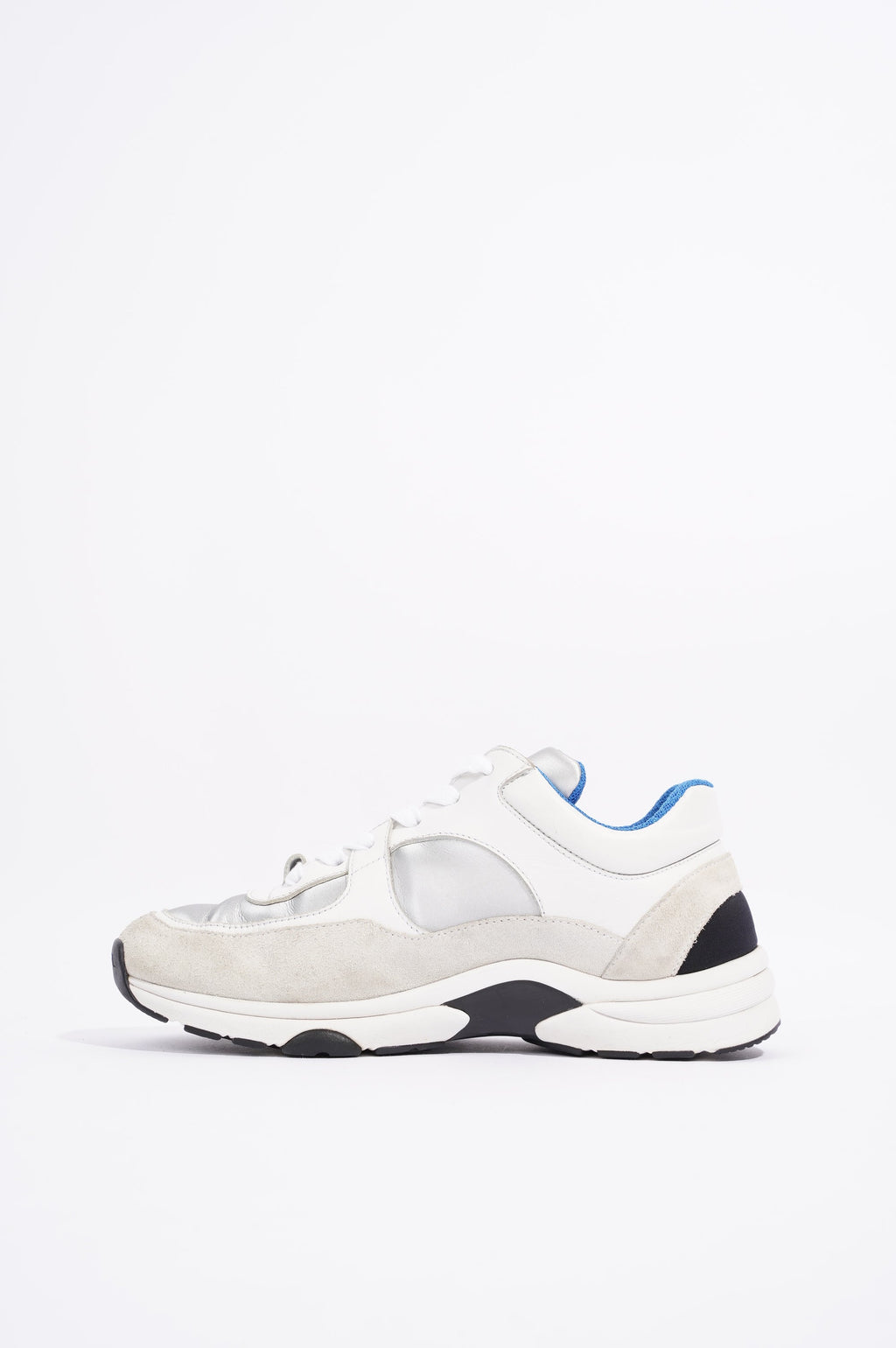 Chanel Womens CC Logo White / Black / Blue EU 36.5 / UK 3.5