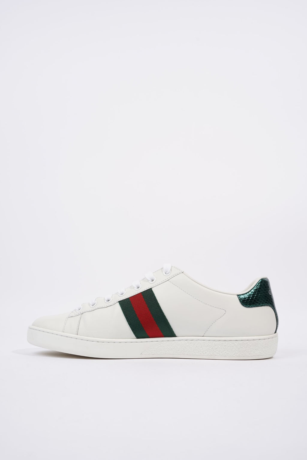 Gucci Mens Ace Bee White / Green / Red EU 41 / UK 7