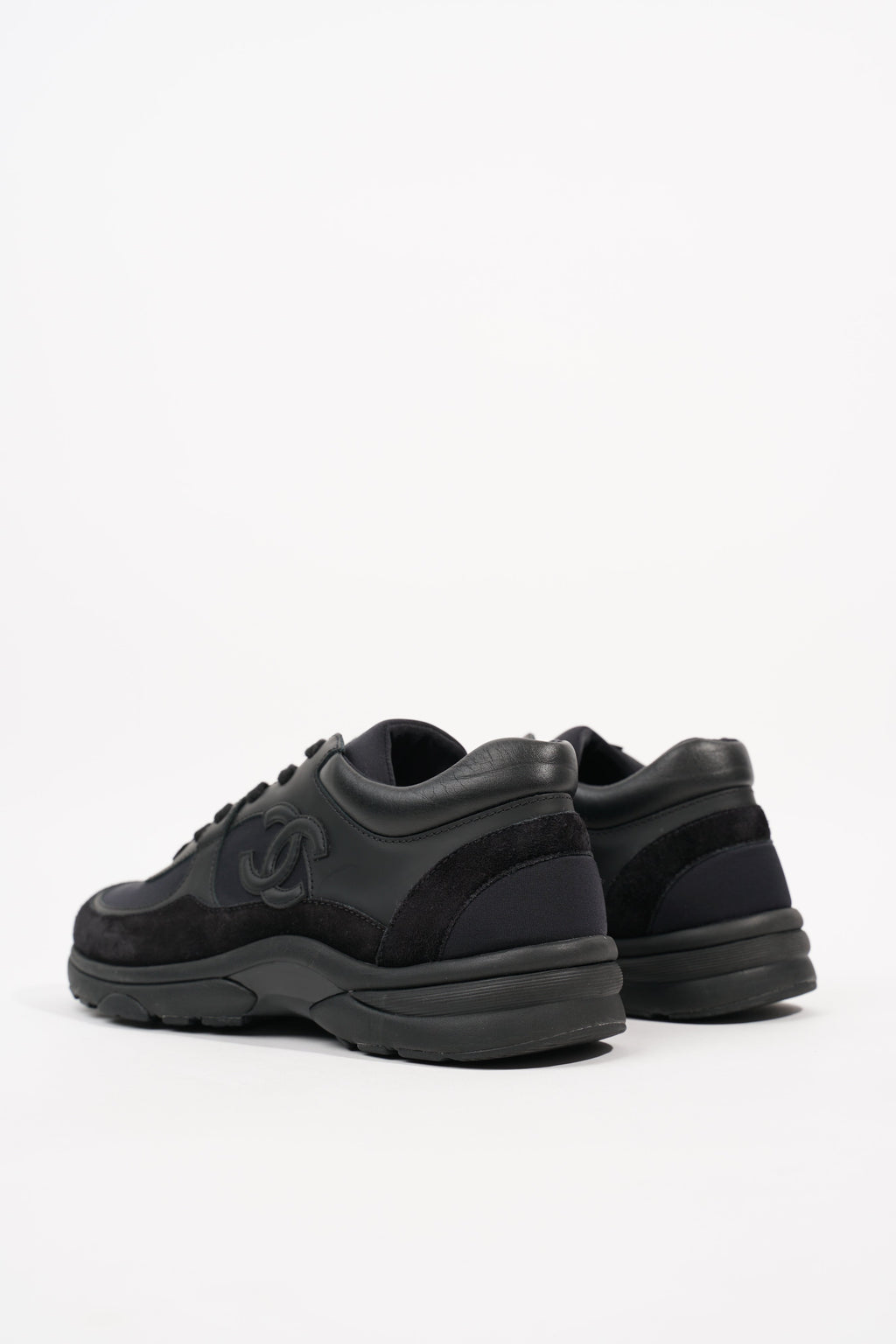 Chanel Womens CC Logo Black EU 41 / UK 8