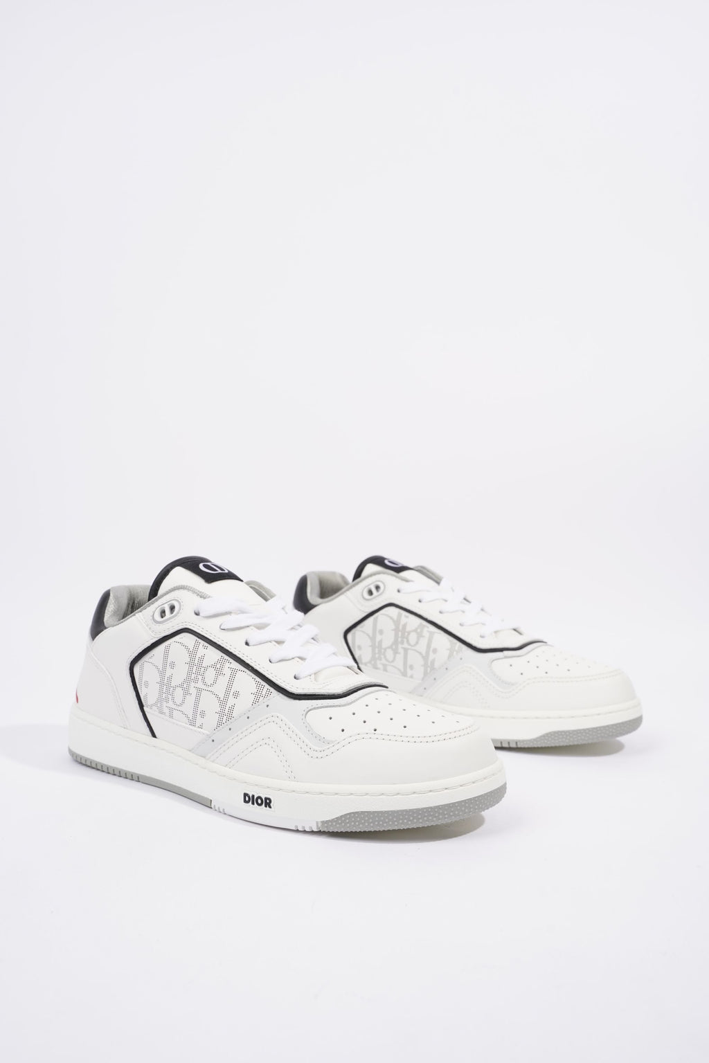 Christian Dior x Stussy Mens B27 Low Top White / Black / Red EU 41.5 / UK 7.5