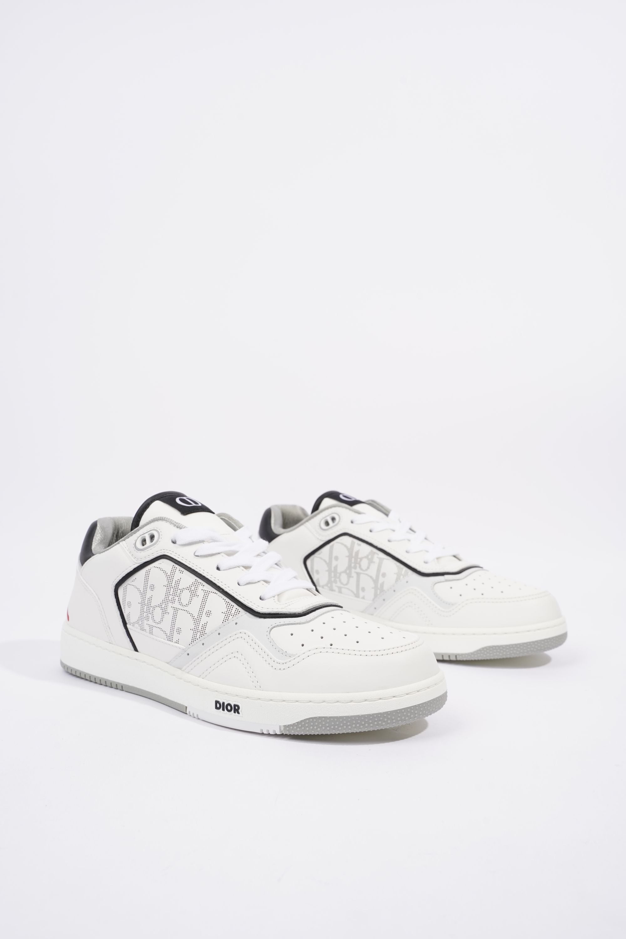 Christian Dior x Stussy Mens B27 Low Top White / Black / Red EU 41.5 / UK 7.5