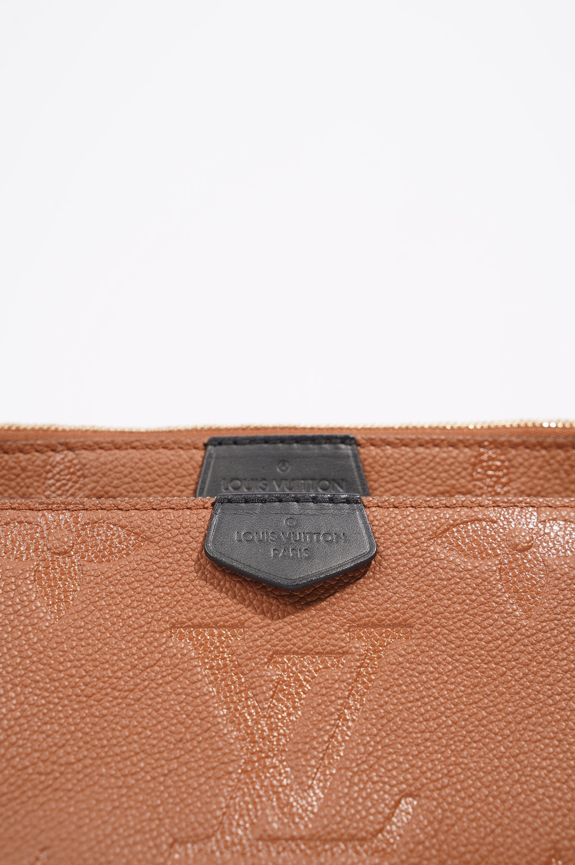 Louis Vuitton Womens Multi Pochette Accessoires Tan / Leopard