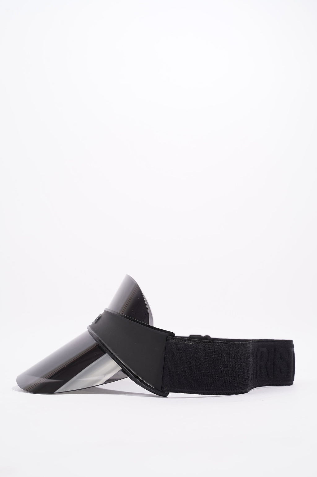 Christian Dior Womens Visor DiorClub V1U Black Acetate / Rubber
