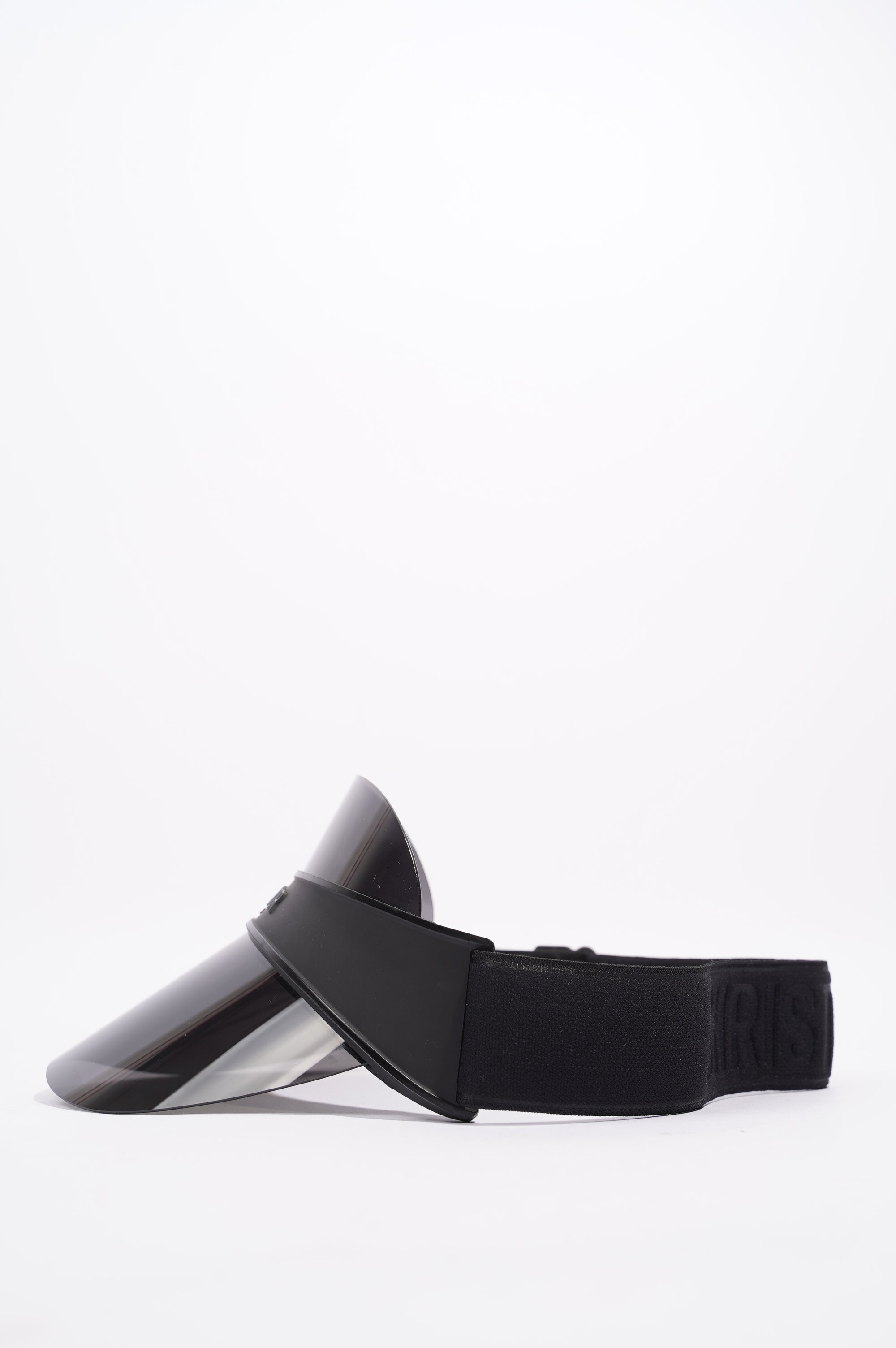 Christian Dior Womens Visor DiorClub V1U Black Acetate / Rubber