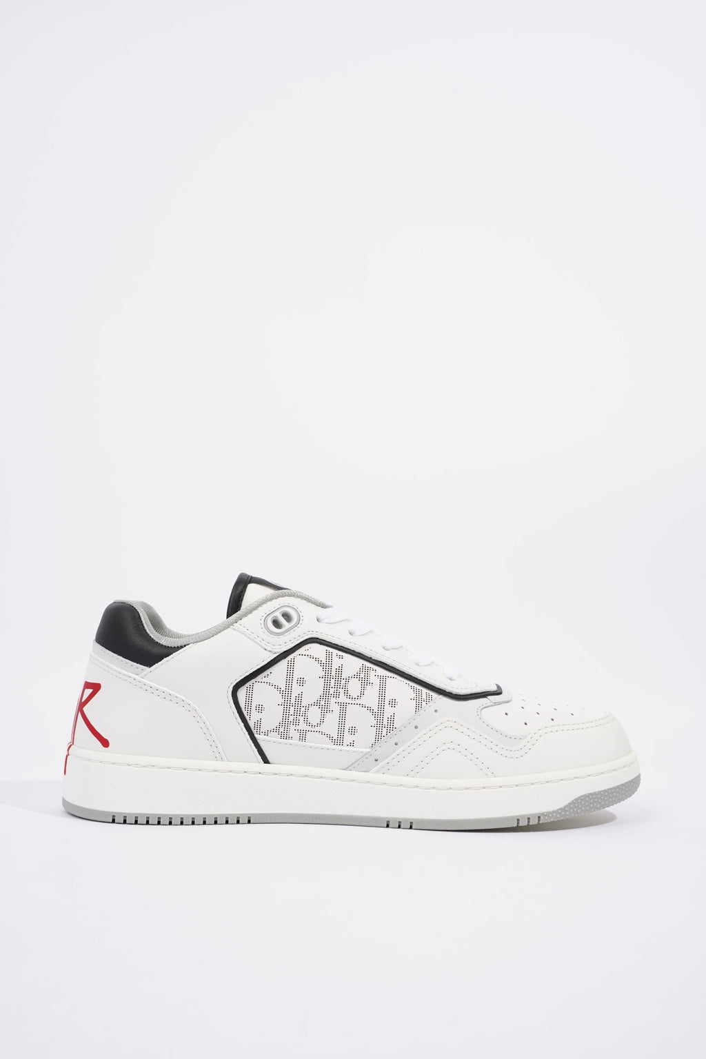 Christian Dior x Stussy Mens B27 Low Top White / Black / Red EU 41.5 / UK 7.5