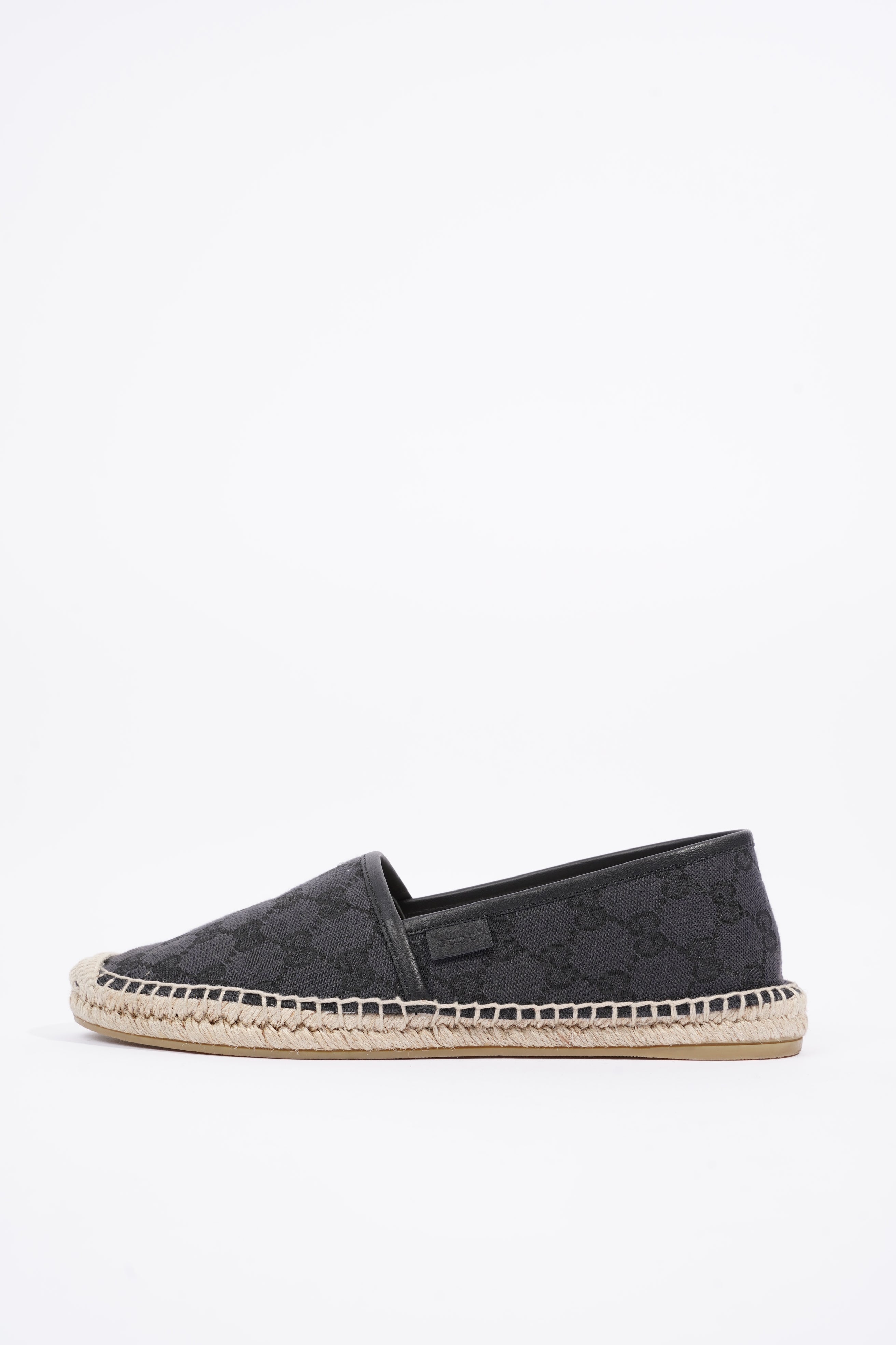 Gucci Womens Cloth Espadrilles Black EU 38.5 / UK 5.5