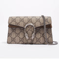 Gucci Womens Dionysus Bag Supreme Canvas Super Mini
