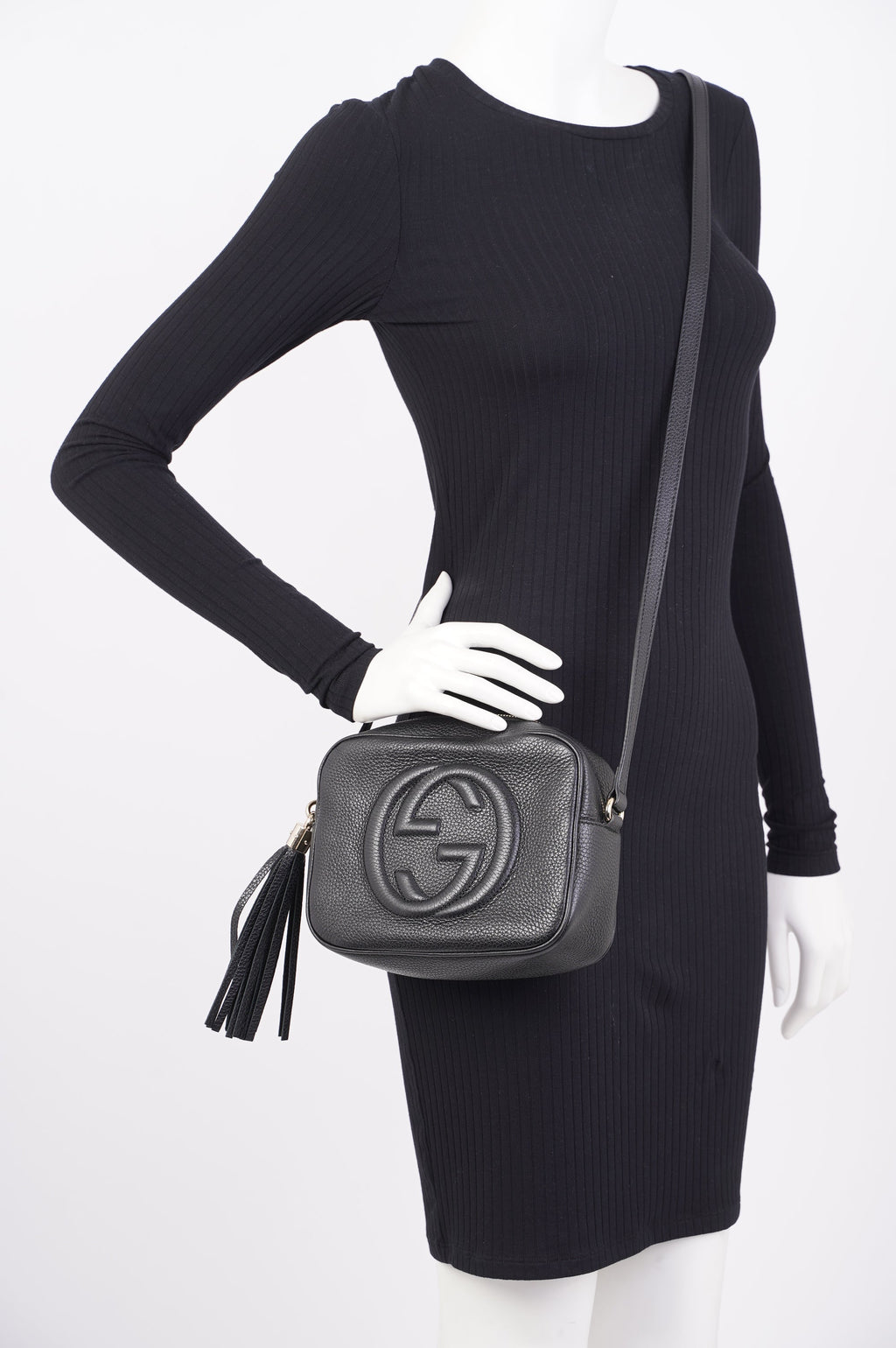 Gucci Soho Disco Black Leather Small