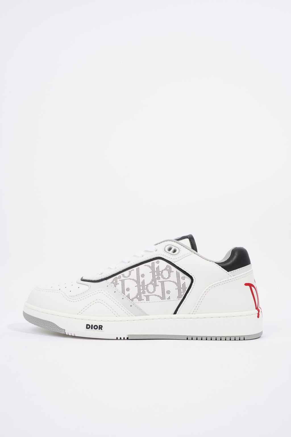 Christian Dior x Stussy Mens B27 Low Top White / Black / Red EU 41.5 / UK 7.5