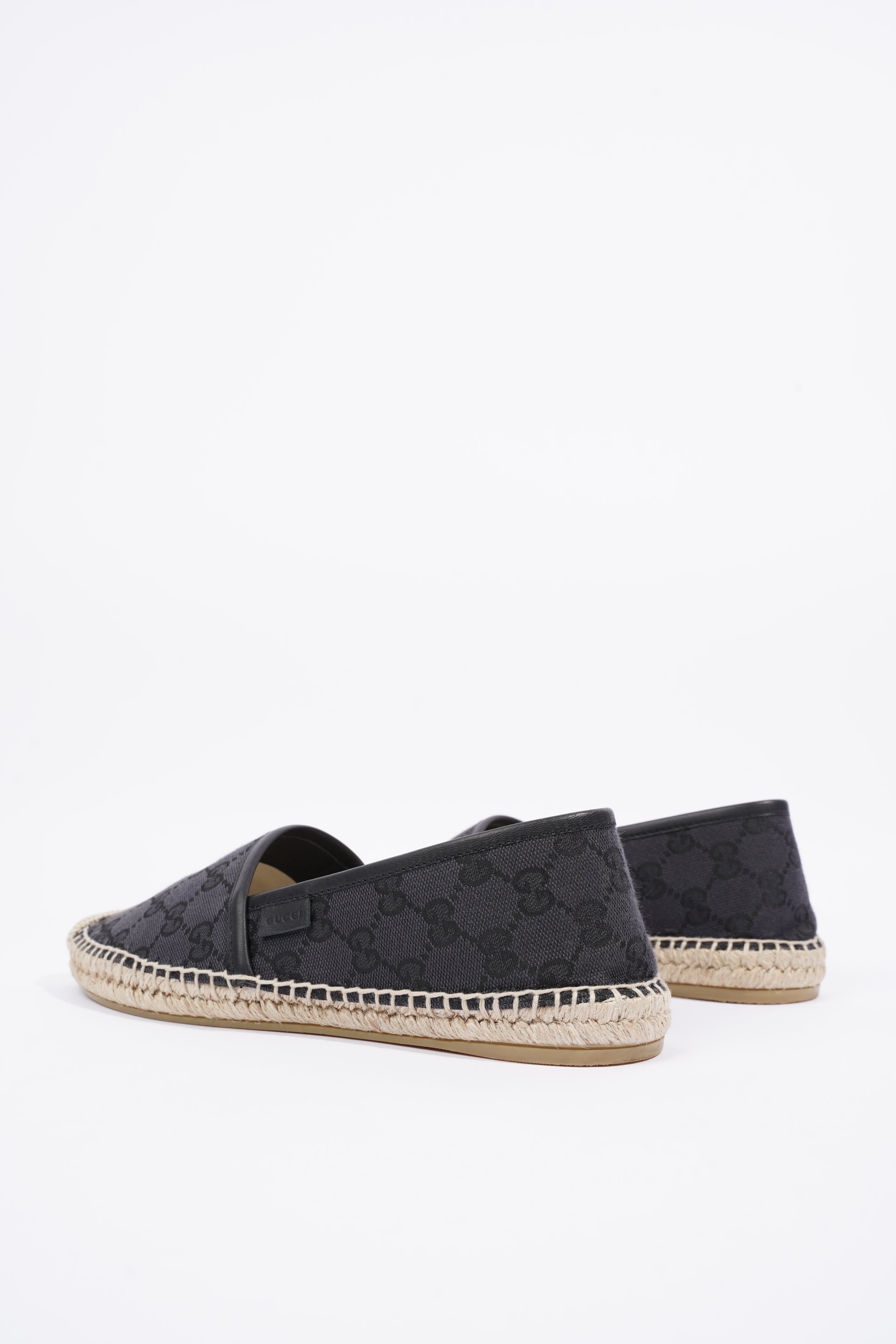 Gucci Womens Cloth Espadrilles Black EU 38.5 / UK 5.5