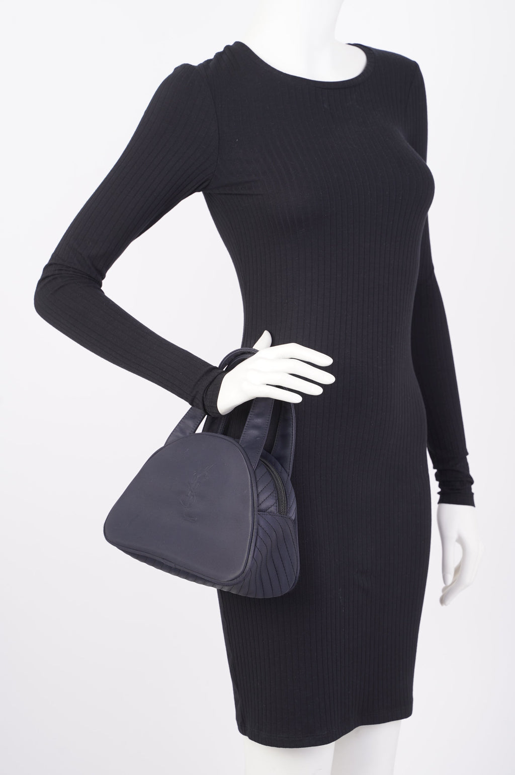 Saint Laurent Handbag Navy Nylon
