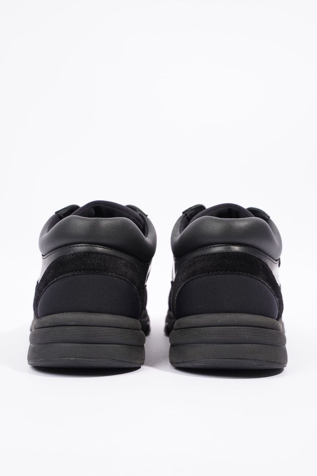 Chanel Womens Runner Black Suede EU 39.5 / UK 6.5