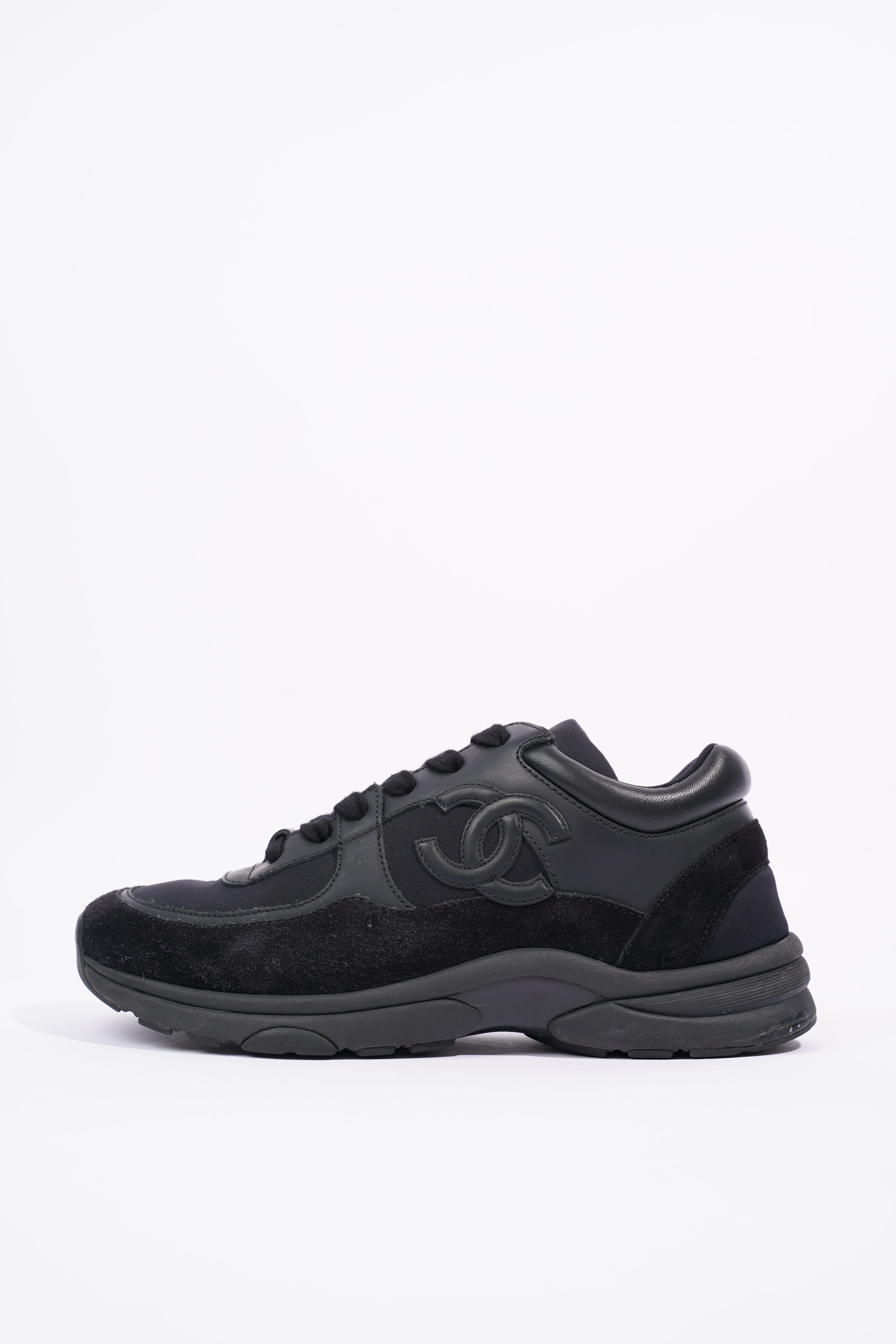 Chanel Womens CC Logo Black EU 37 / UK 4