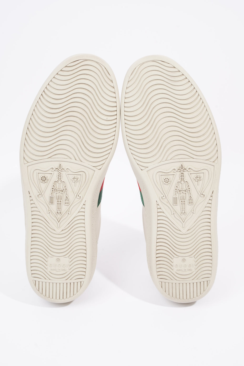 Gucci Mens Ace Floral Off White / Multi EU 40.5 / UK 6.5