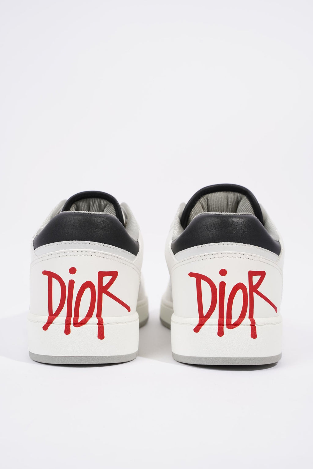 Christian Dior x Stussy Mens B27 Low Top White / Black / Red EU 41.5 / UK 7.5