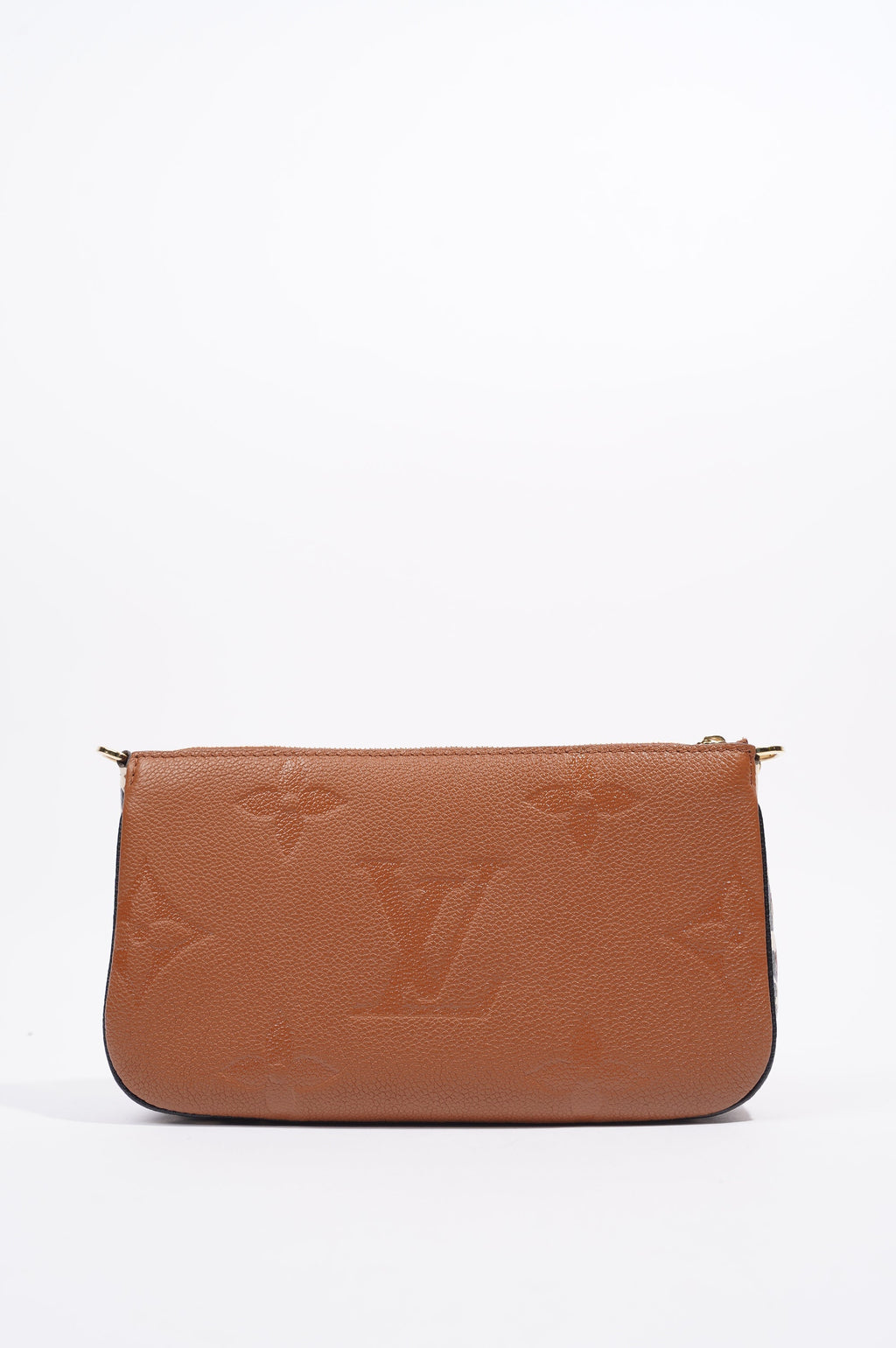 Louis Vuitton Womens Multi Pochette Accessoires Tan / Leopard