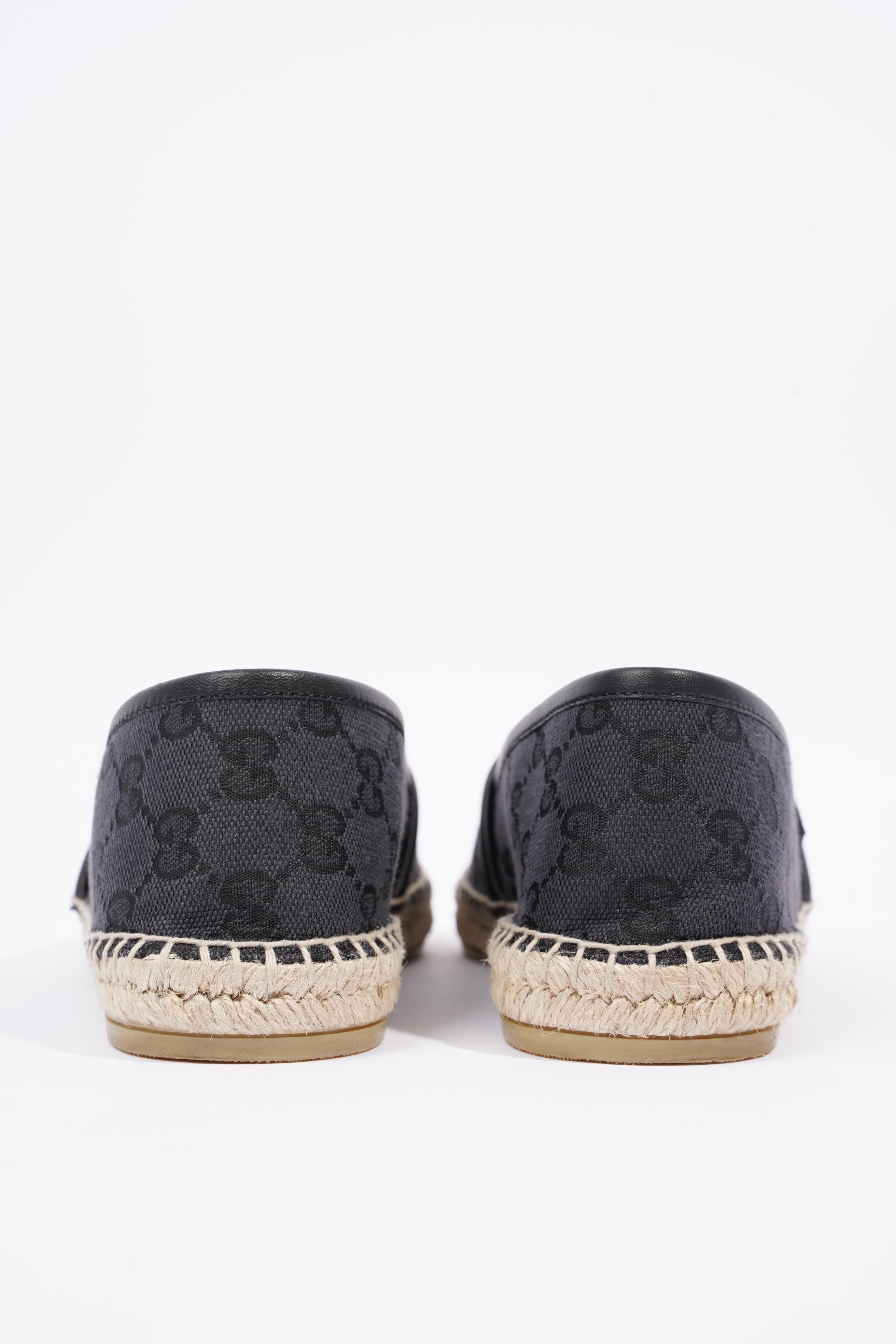 Gucci Womens Cloth Espadrilles Black EU 38.5 / UK 5.5