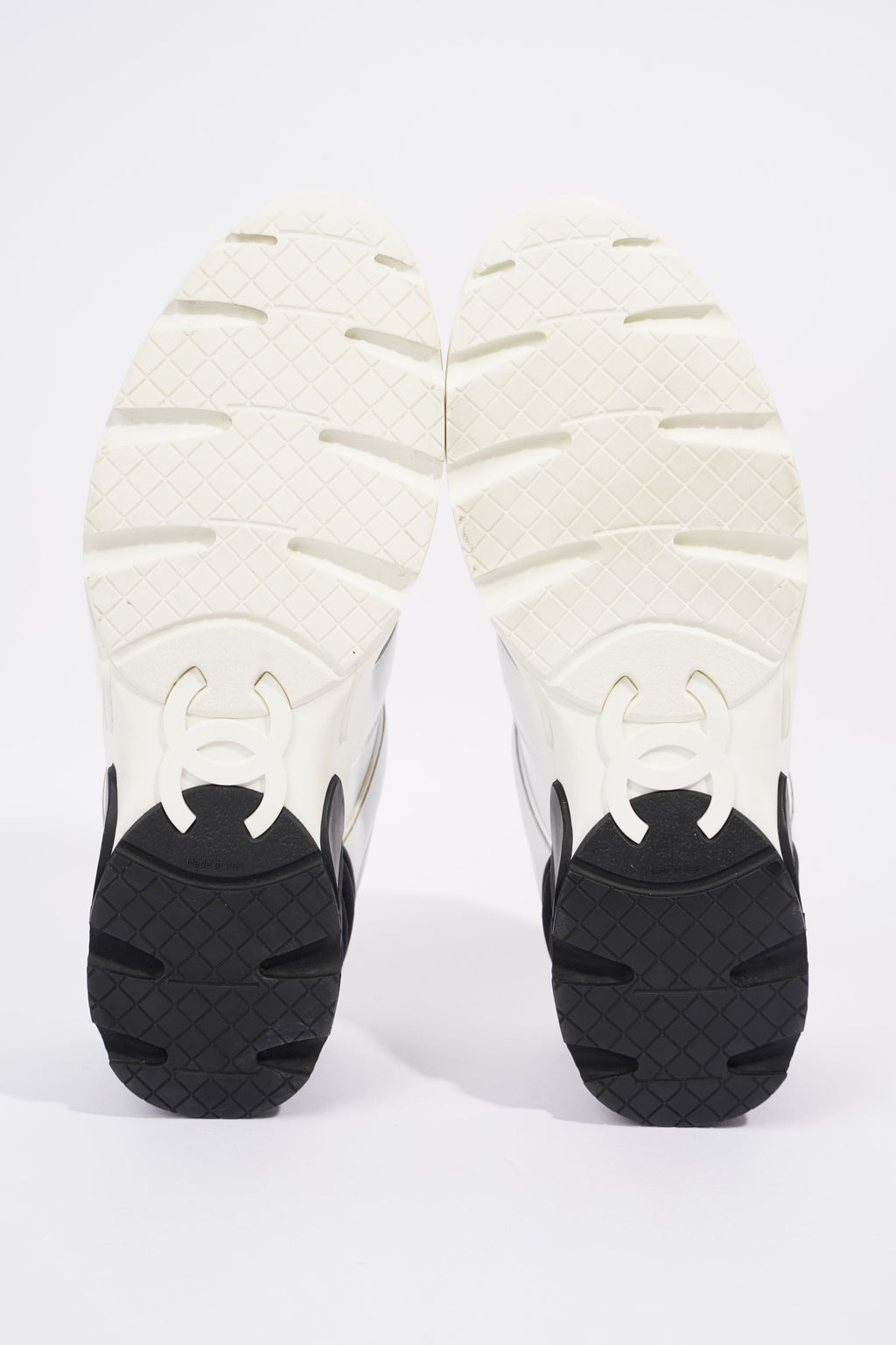 Chanel Womens Tennis Sneaker White EU 39.5 / UK 6.5