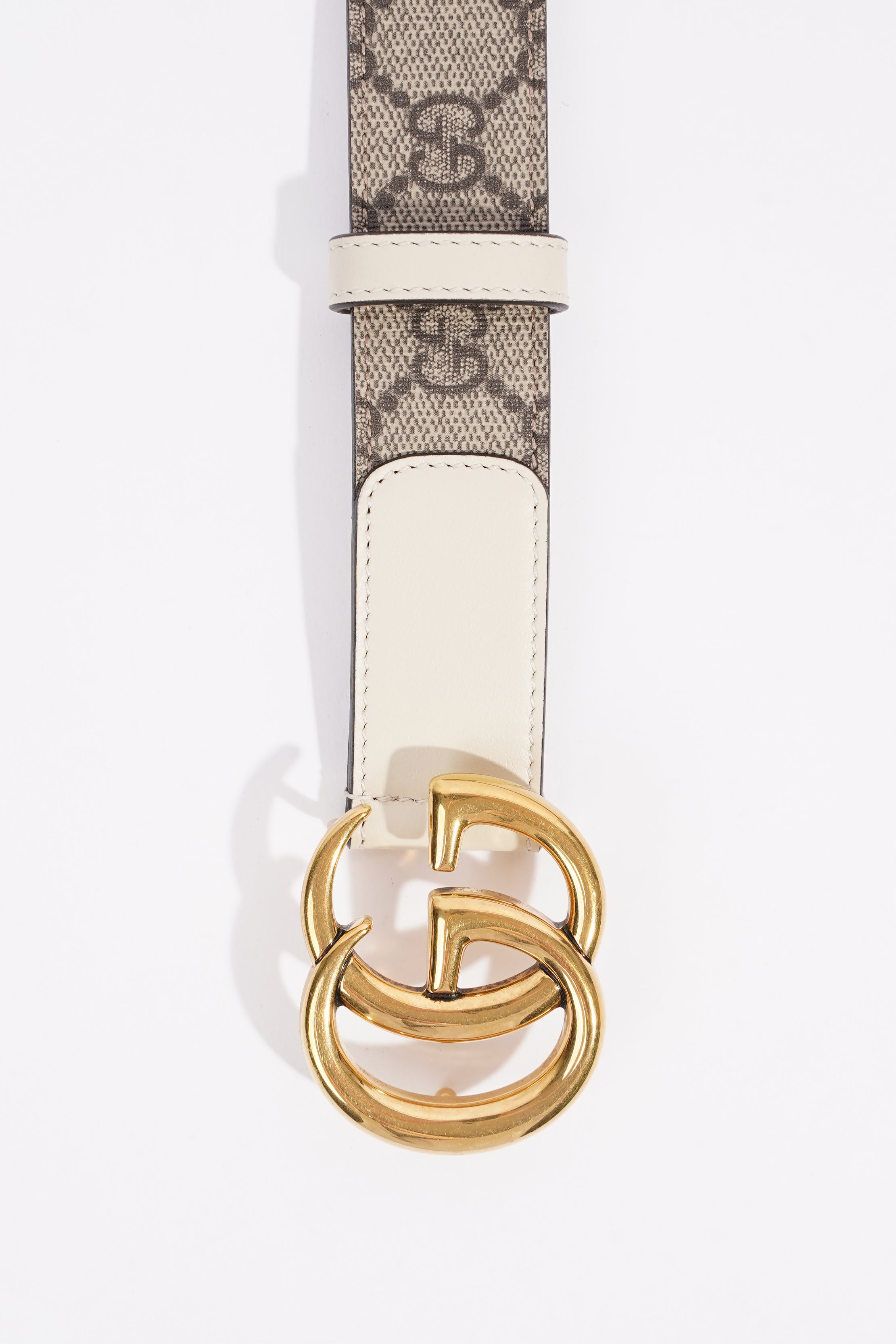Gucci Marmont Buckle Belt Canvas Leather 95cm - 38"