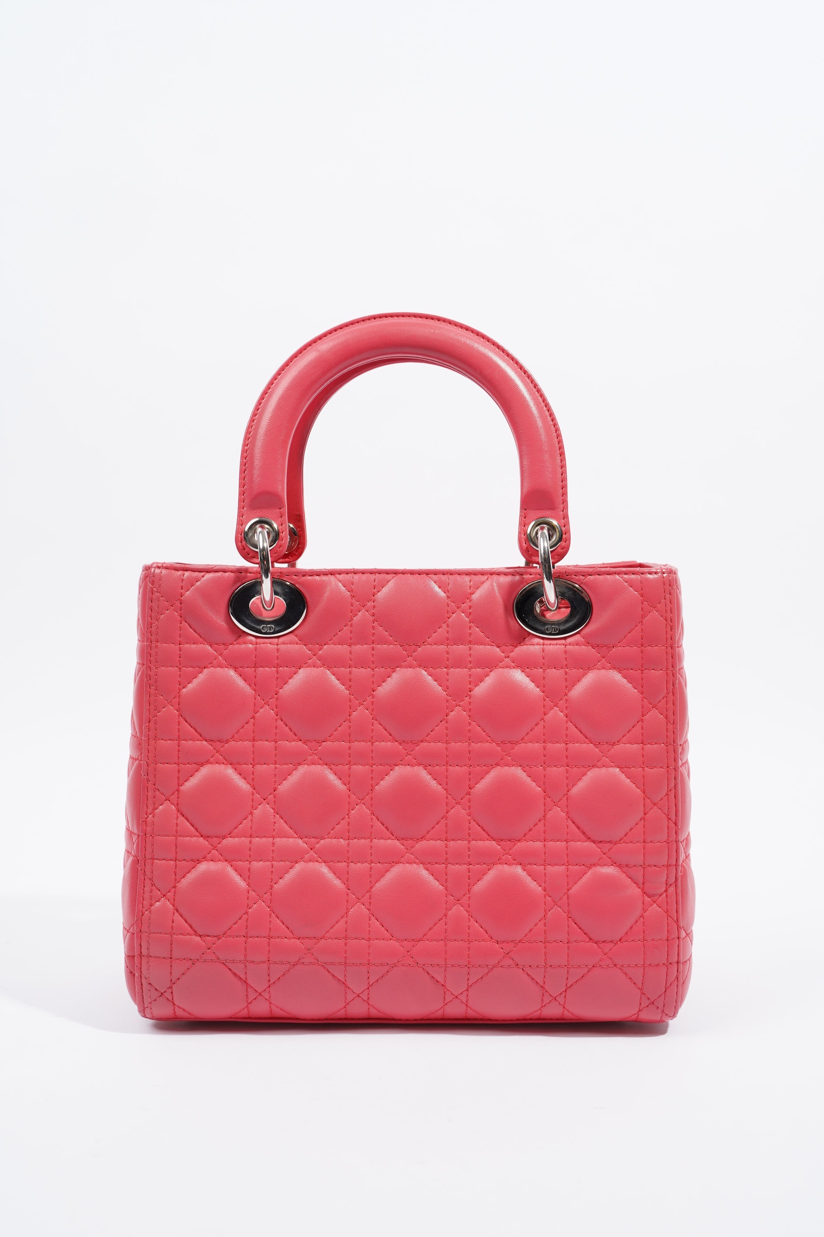 Christian Dior Lady Dior Pink Cannage Medium