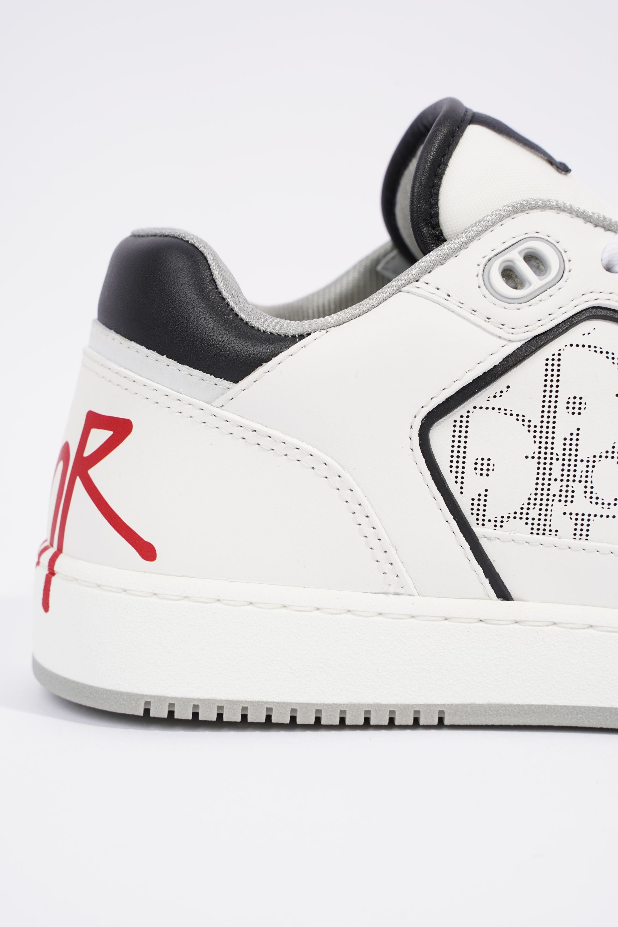 Christian Dior x Stussy Mens B27 Low Top White / Black / Red EU 41.5 / UK 7.5