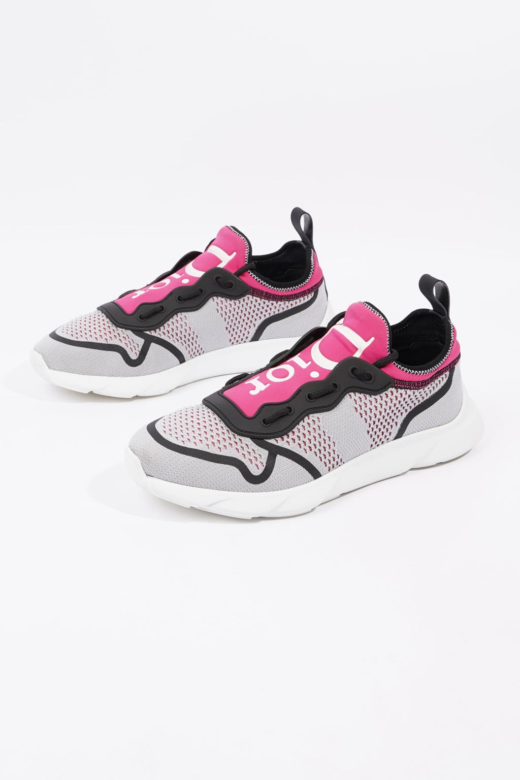 Christian Dior Mens B21 White / Black / Pink EU 40 / UK 6