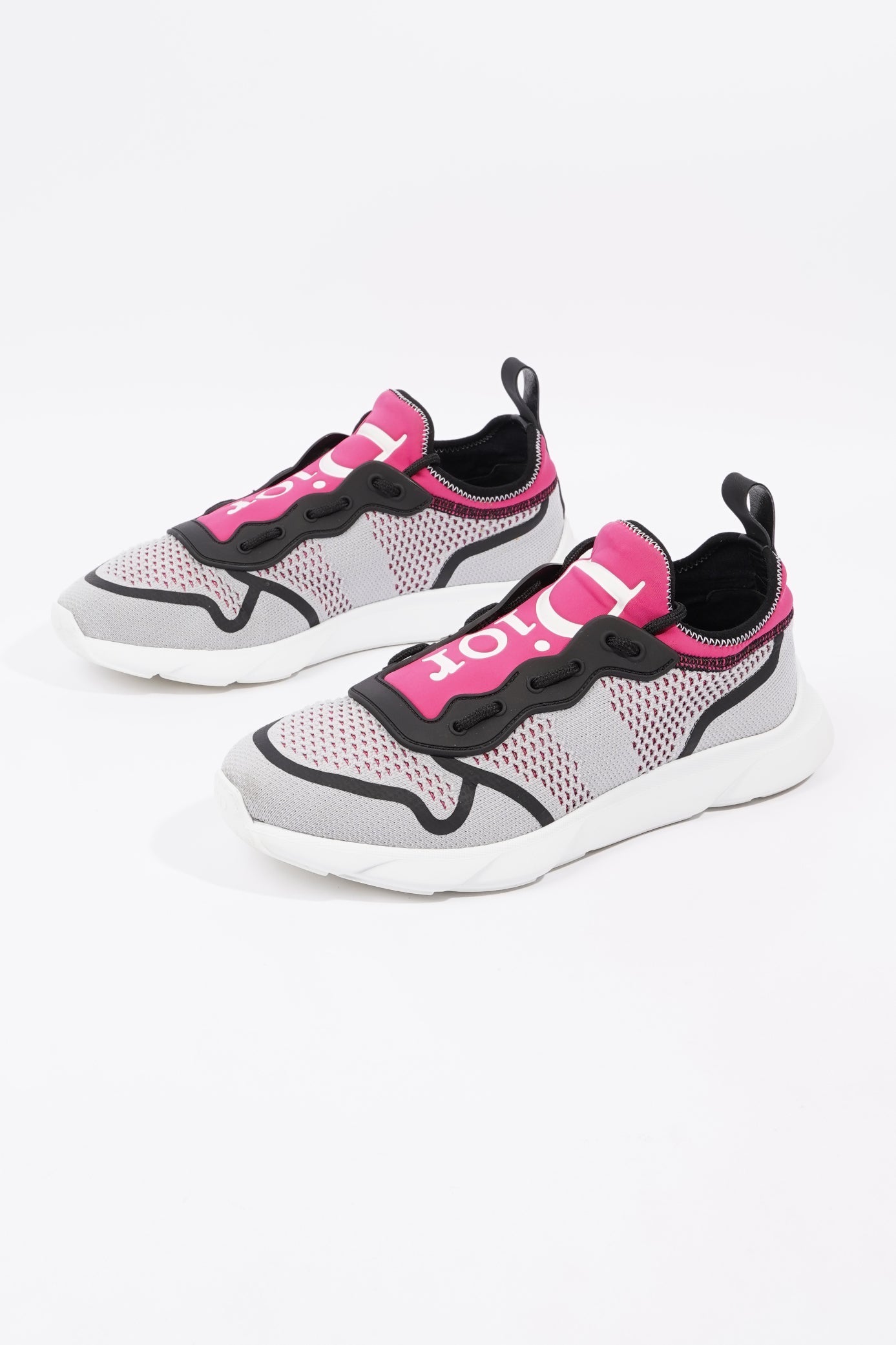 Christian Dior Mens B21 White / Black / Pink EU 40 / UK 6