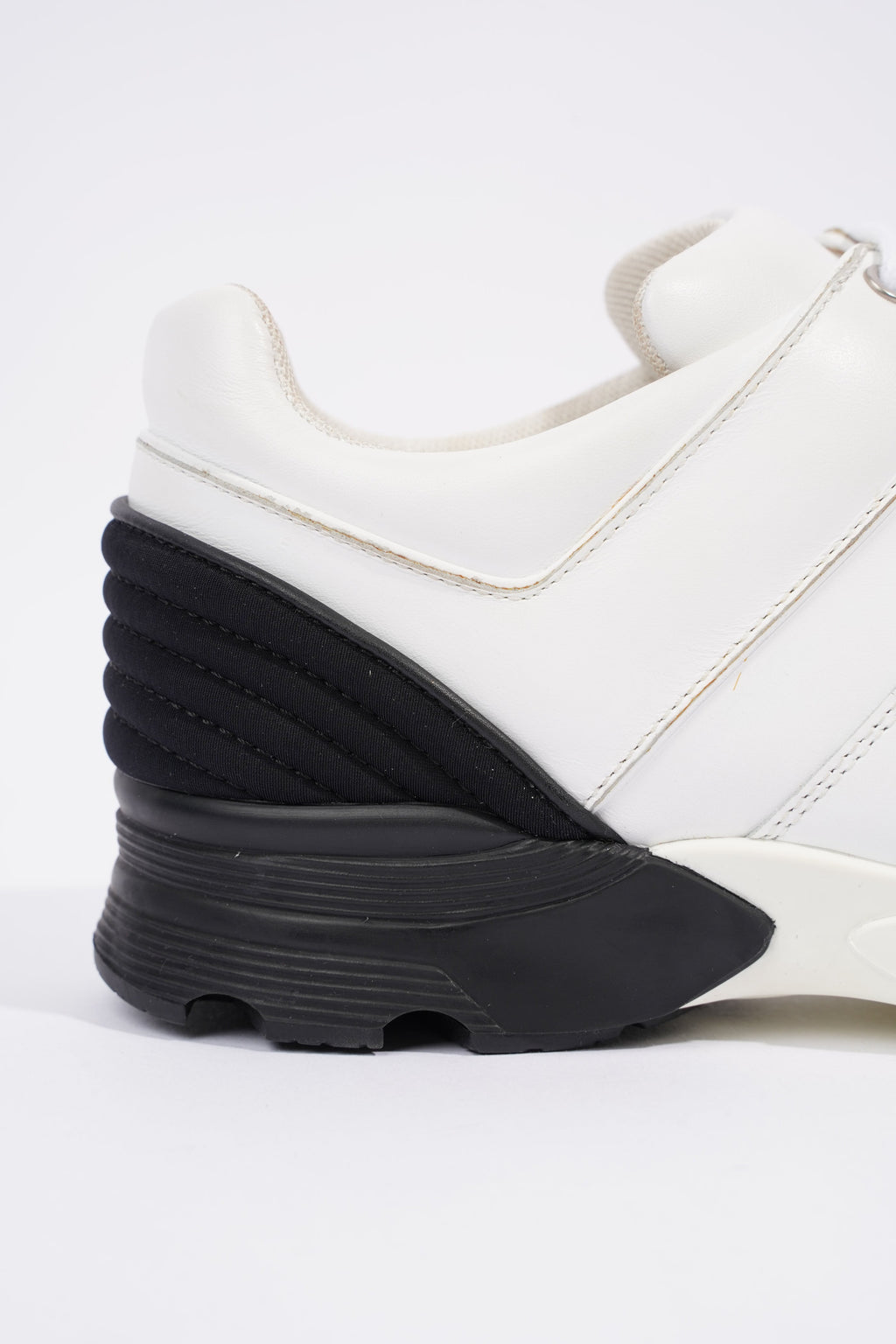 Chanel Womens Tennis Sneaker White EU 39.5 / UK 6.5