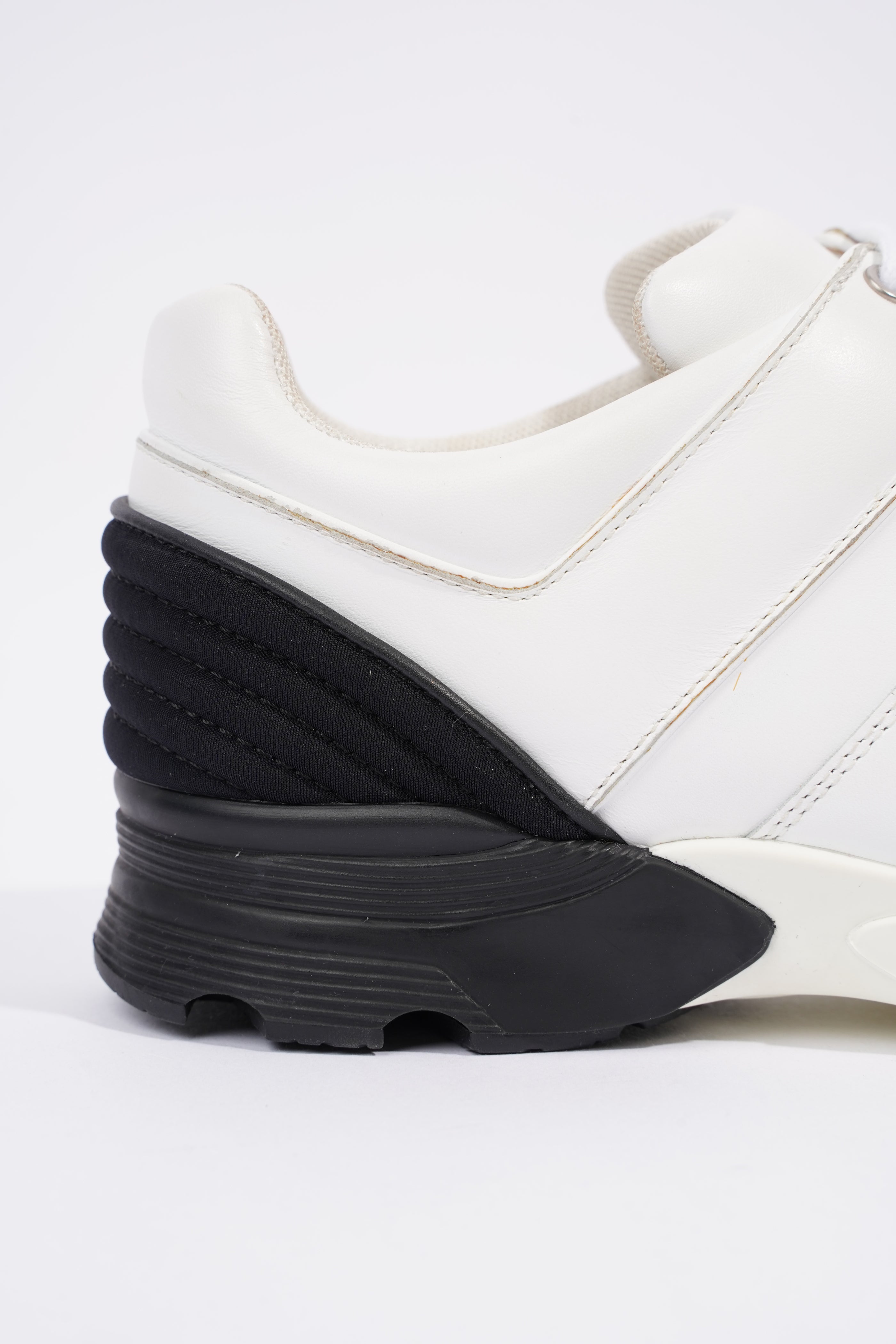 Chanel Womens Tennis Sneaker White EU 39.5 / UK 6.5