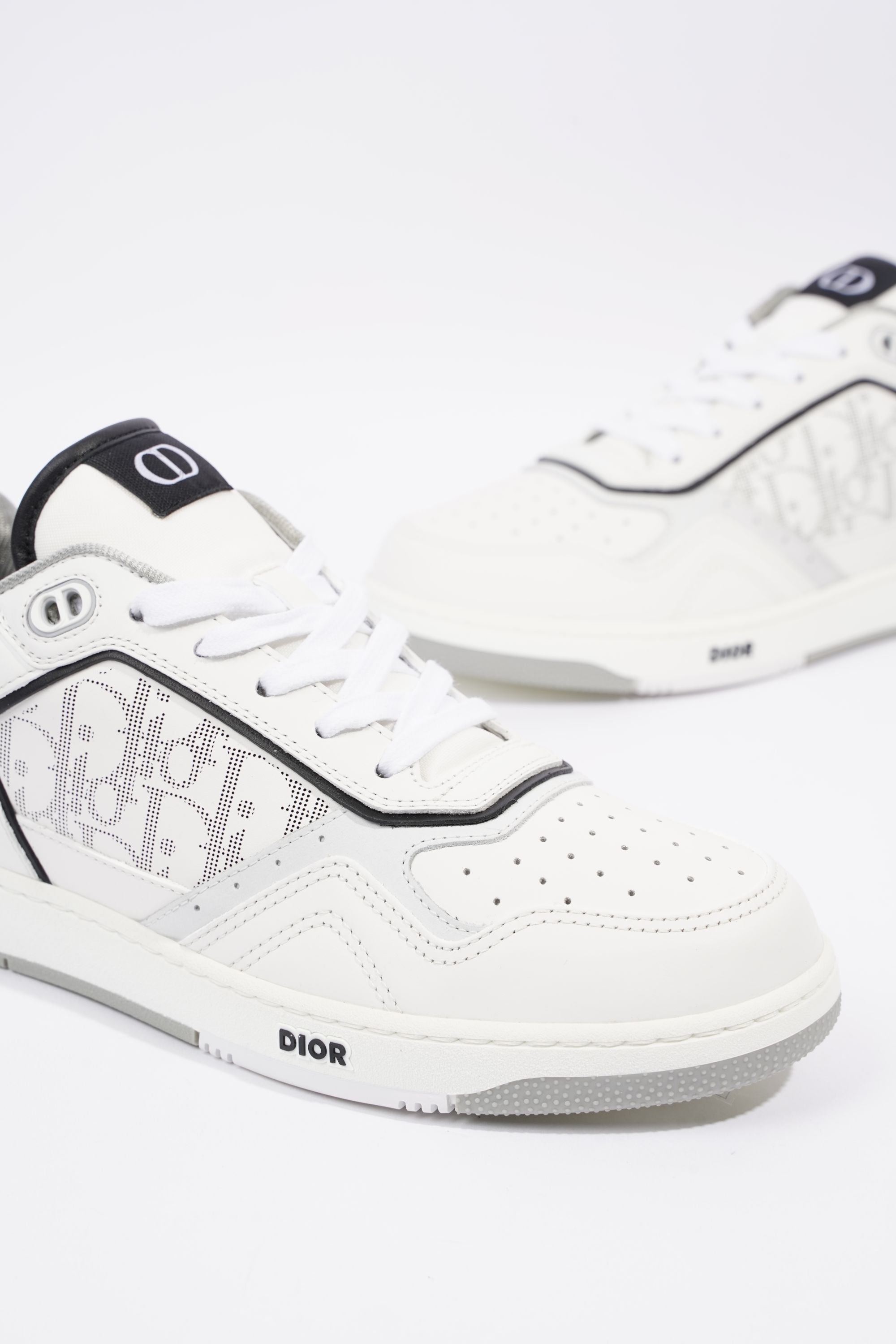 Christian Dior x Stussy Mens B27 Low Top White / Black / Red EU 41.5 / UK 7.5