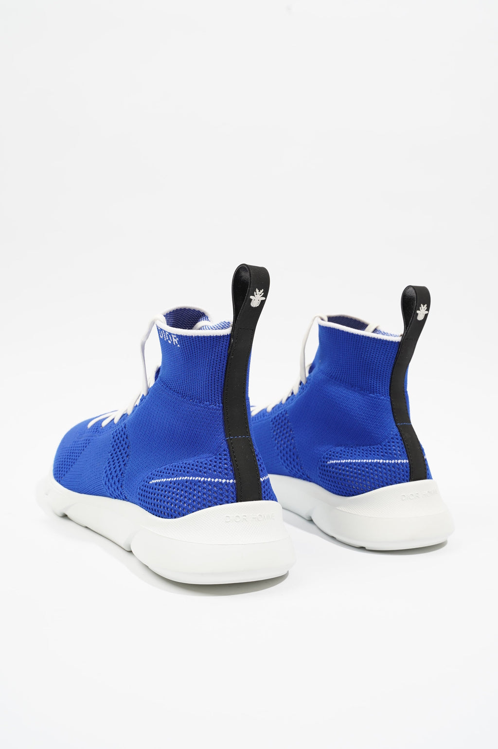 Christian Dior Mens B21 High Top Blue EU 41 / UK 7
