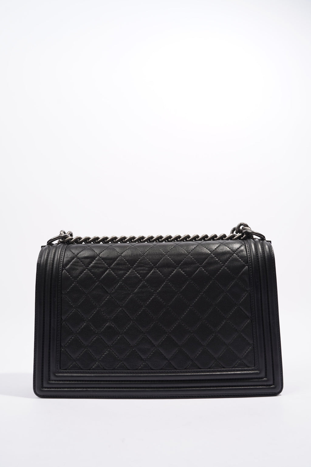 Chanel Boy Bag Black Lambskin Leather