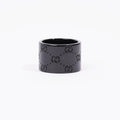 Gucci Icon Ring Black Base Metal 55