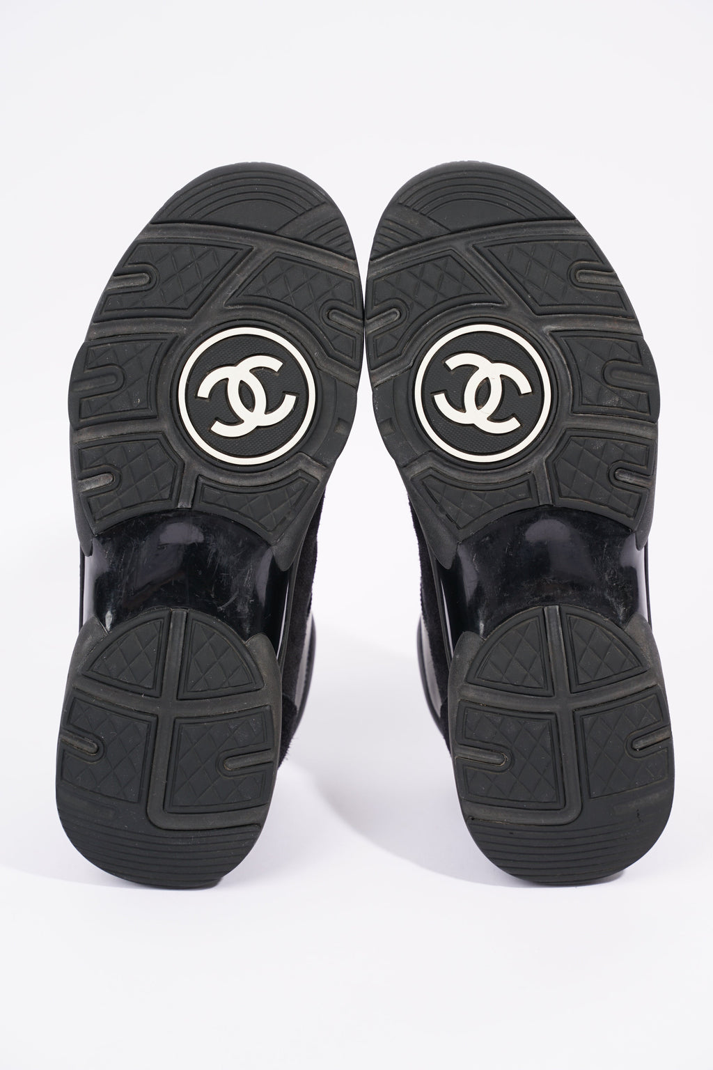 Chanel Womens CC Logo Black EU 37 / UK 4