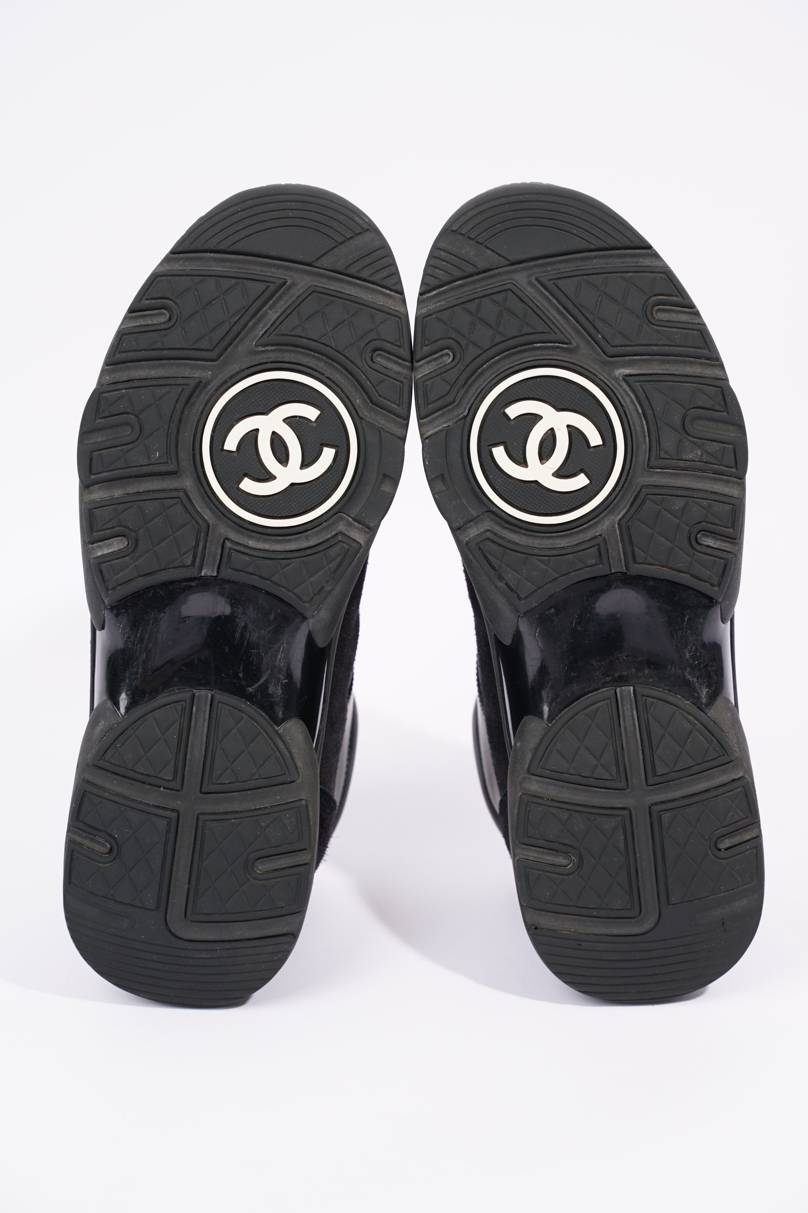 Chanel Womens CC Logo Black EU 37 / UK 4