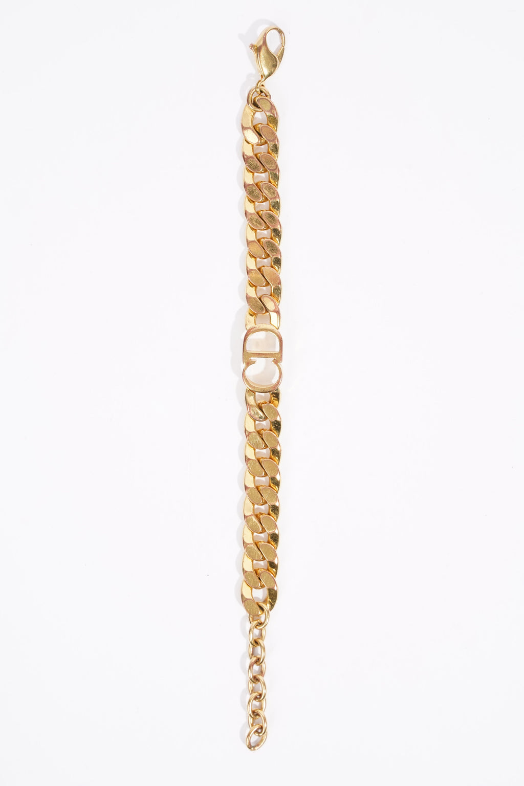 Christian Dior Womens 30 Montaigne Bracelet Golden Finish / Base Metal