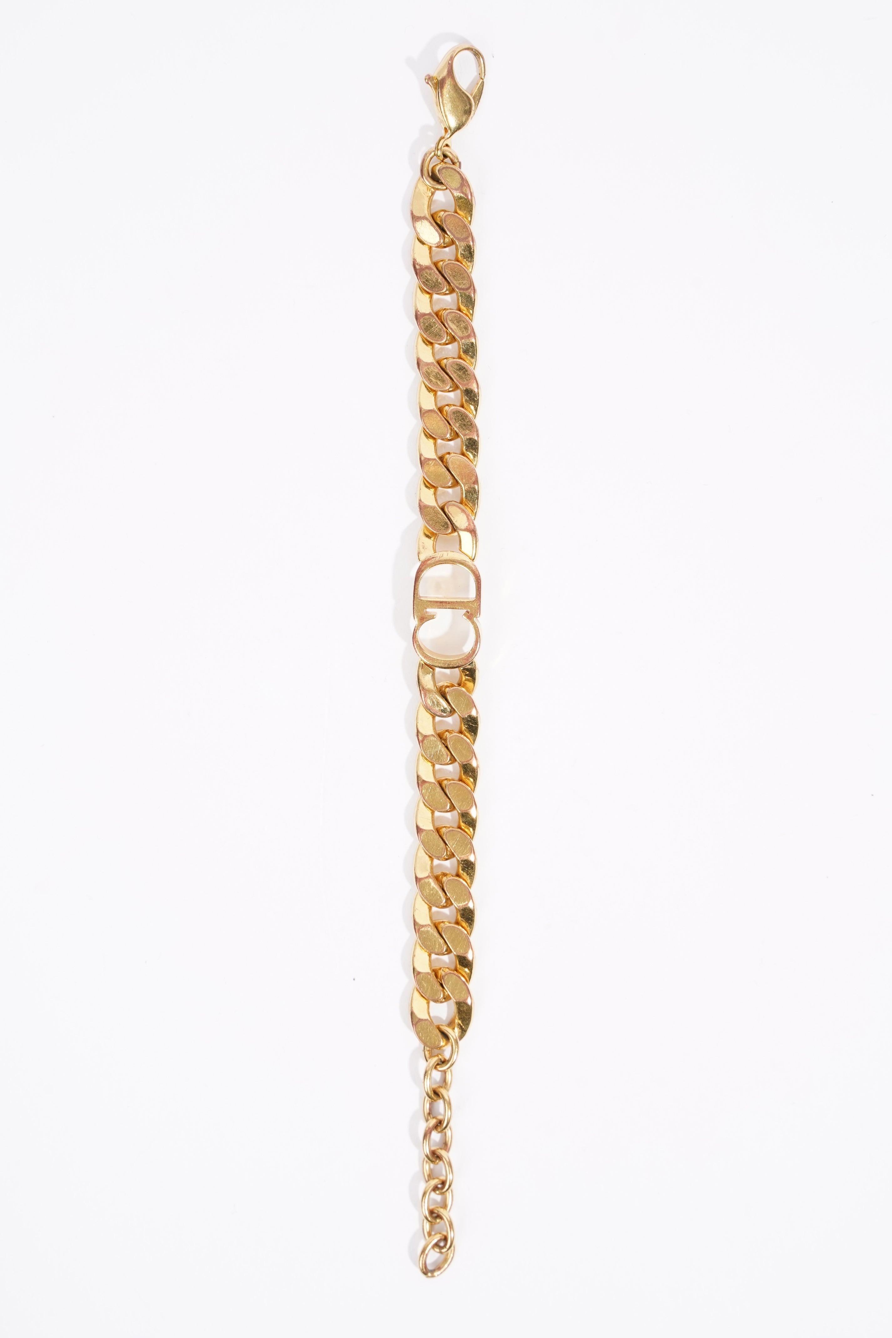 Christian Dior Womens 30 Montaigne Bracelet Golden Finish / Base Metal