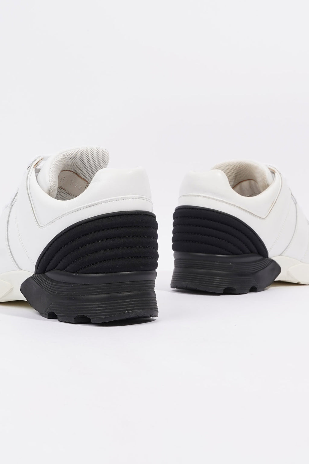 Chanel Womens Tennis Sneaker White EU 39.5 / UK 6.5