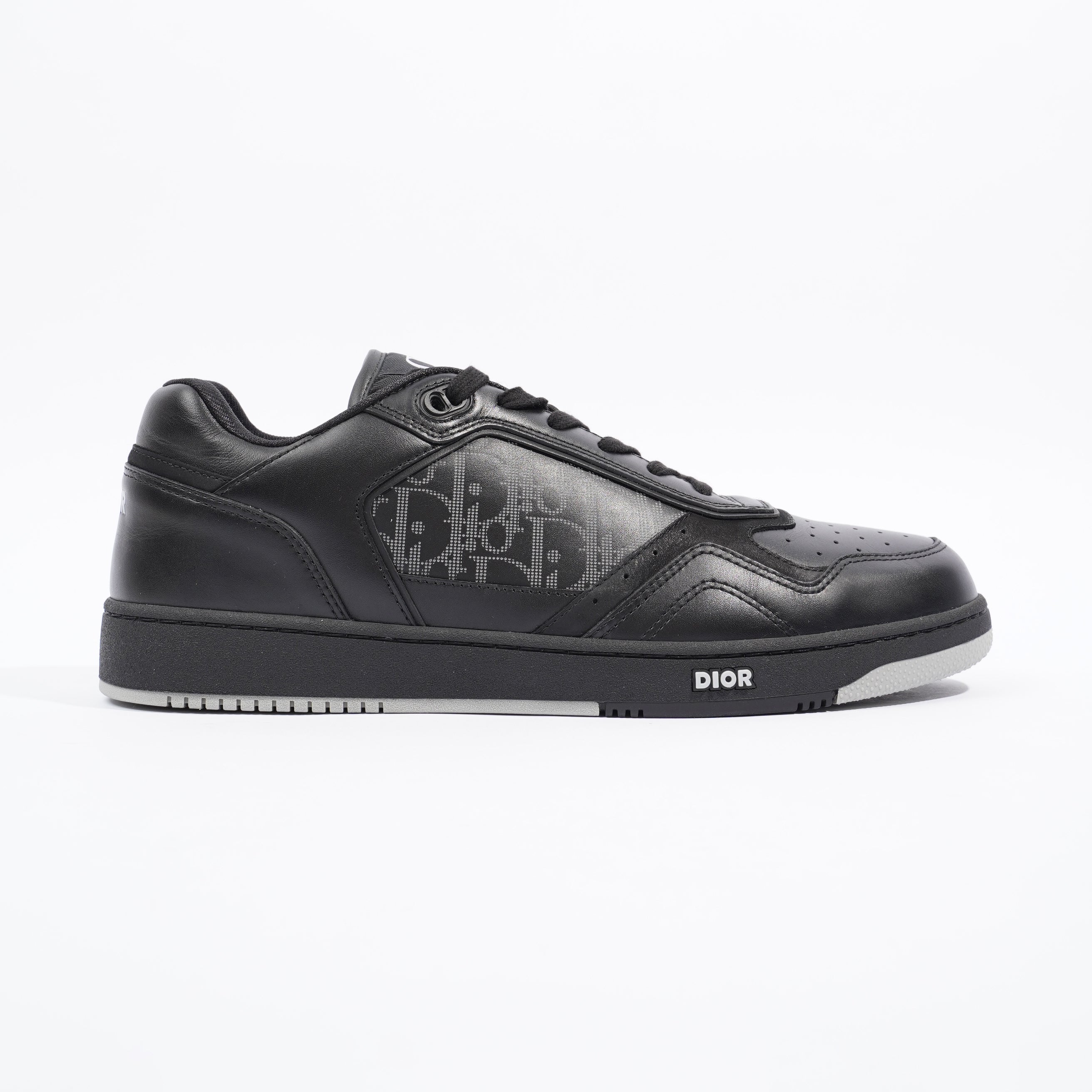 Christian Dior B27 Low Top Black Leather EU 46 / UK 12