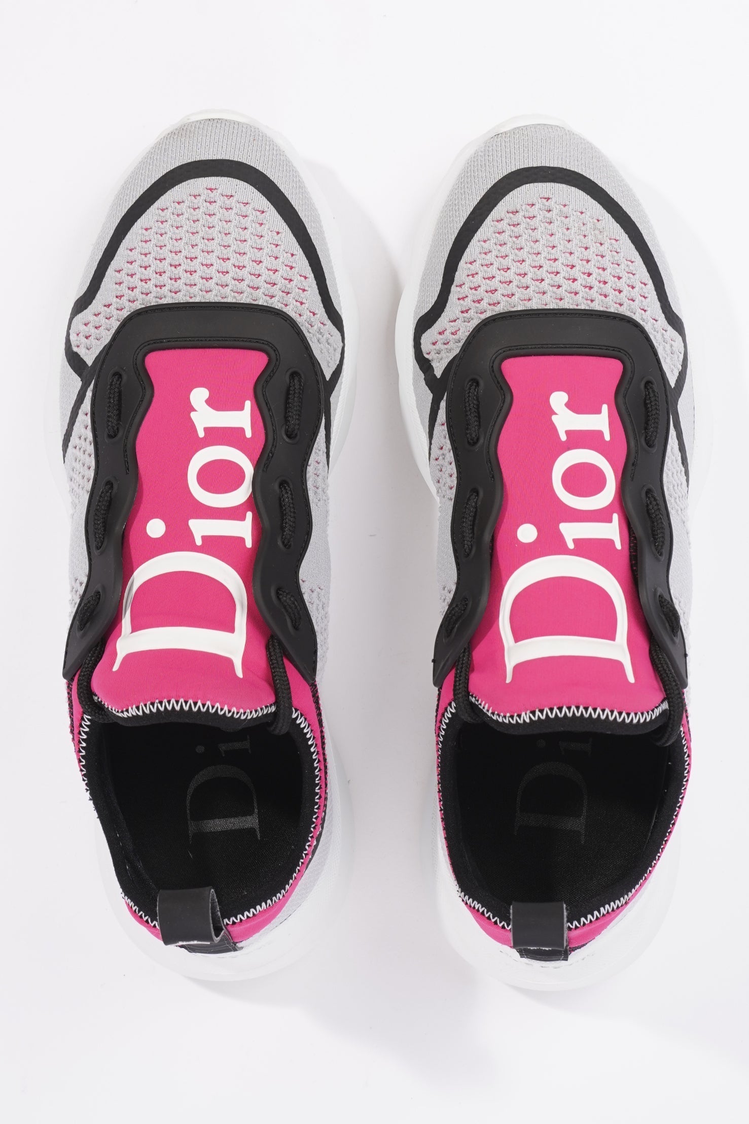 Christian Dior Mens B21 White / Black / Pink EU 40 / UK 6