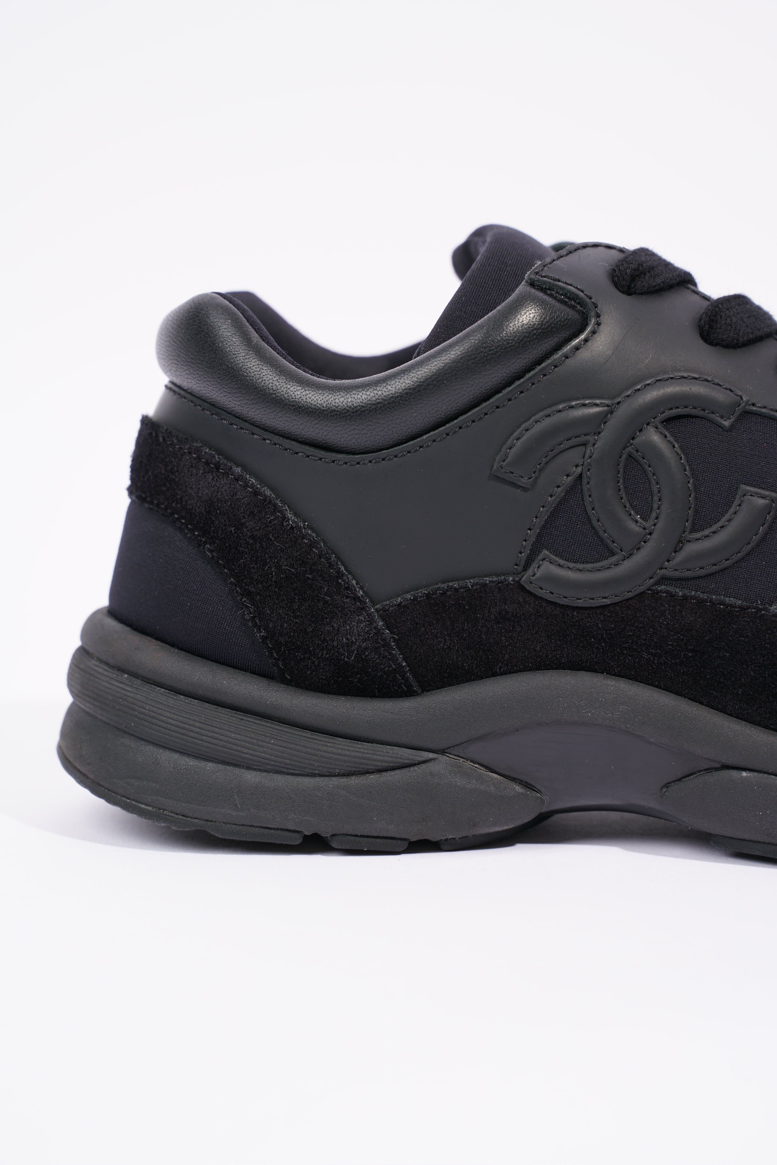 Chanel Womens CC Logo Black EU 37 / UK 4