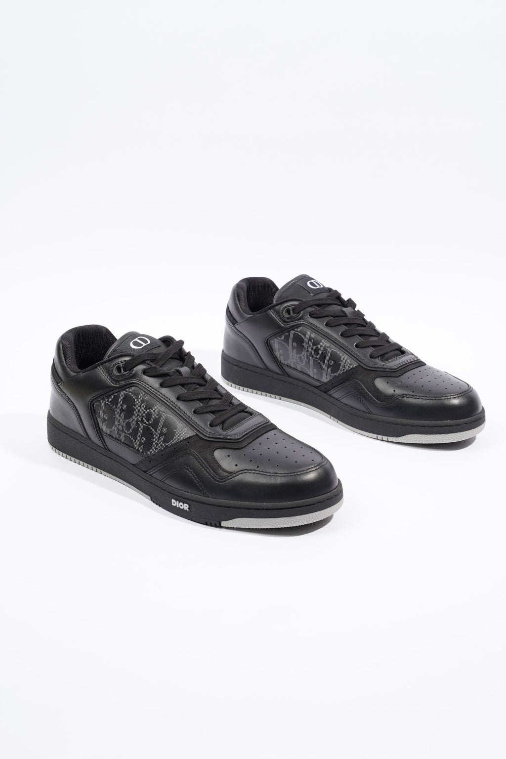 Christian Dior B27 Low Top Black Leather EU 46 / UK 12