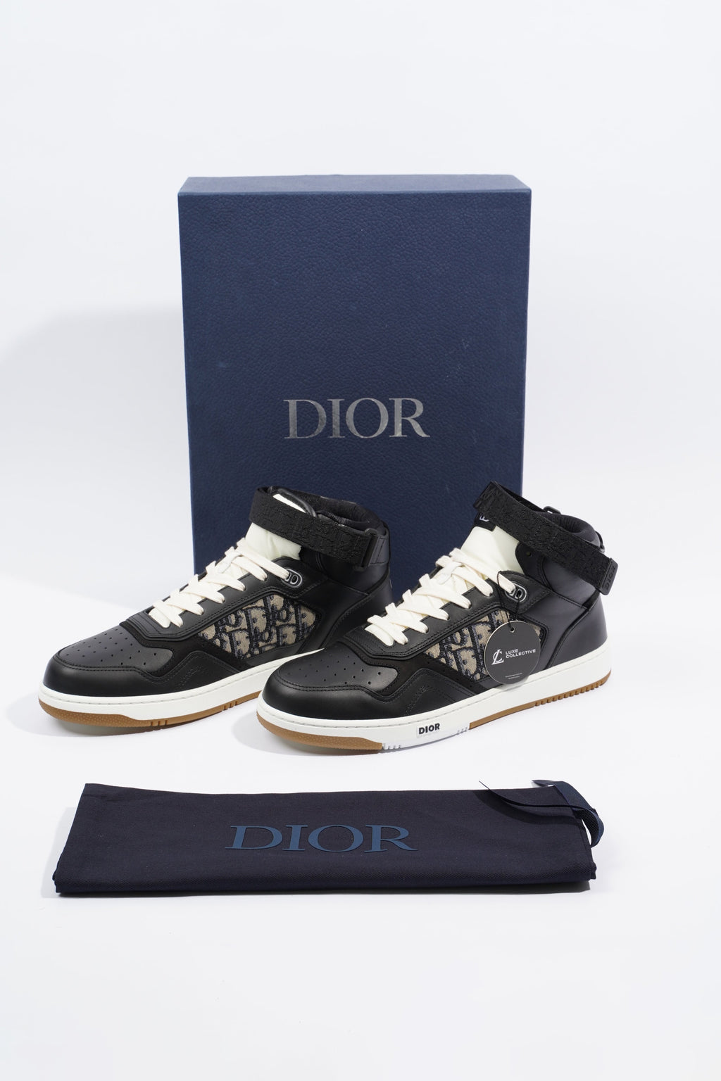 Christian Dior Mens B27 High Top Black EU 45 / UK 11