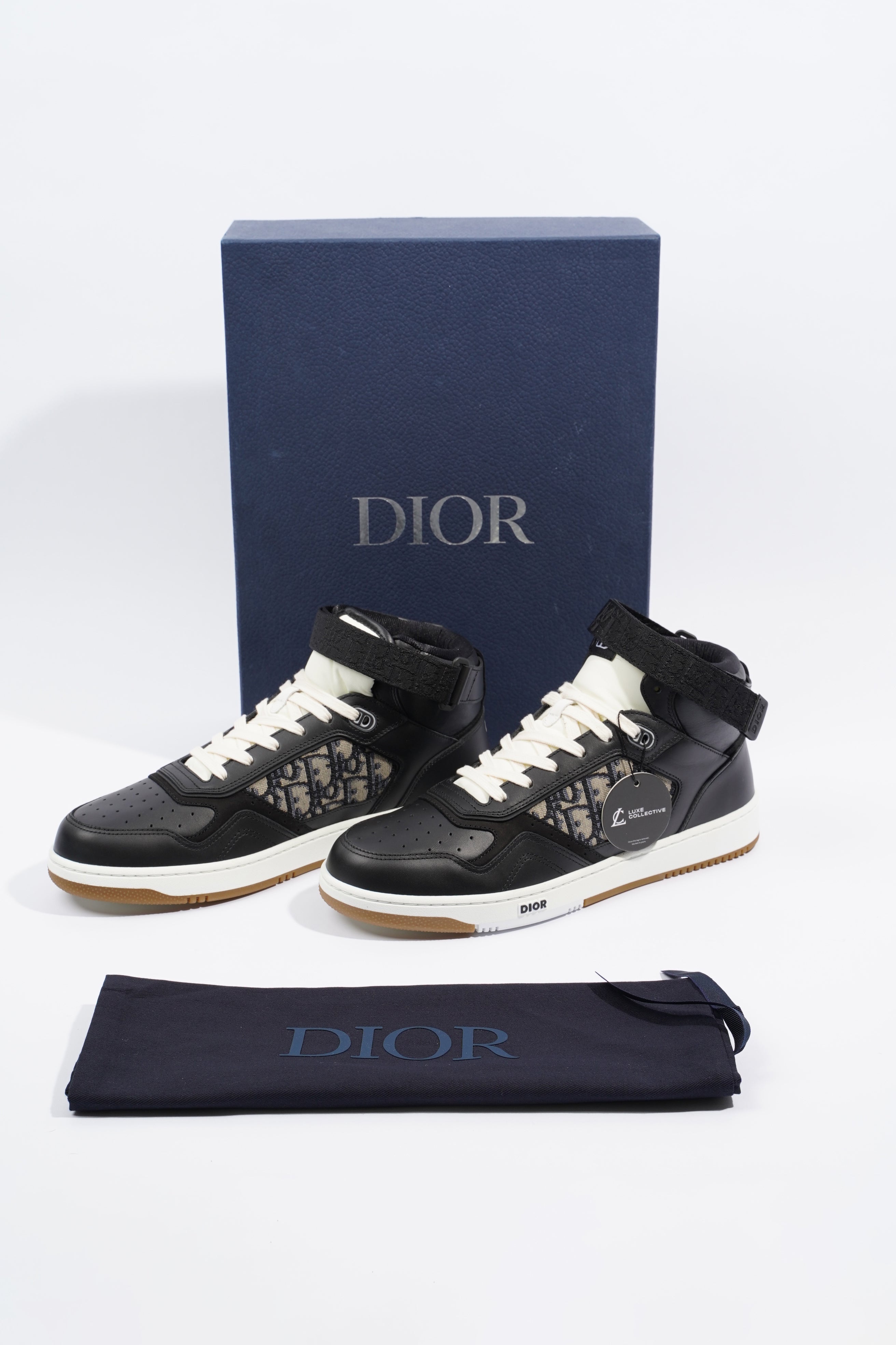 Christian Dior Mens B27 High Top Black EU 45 / UK 11
