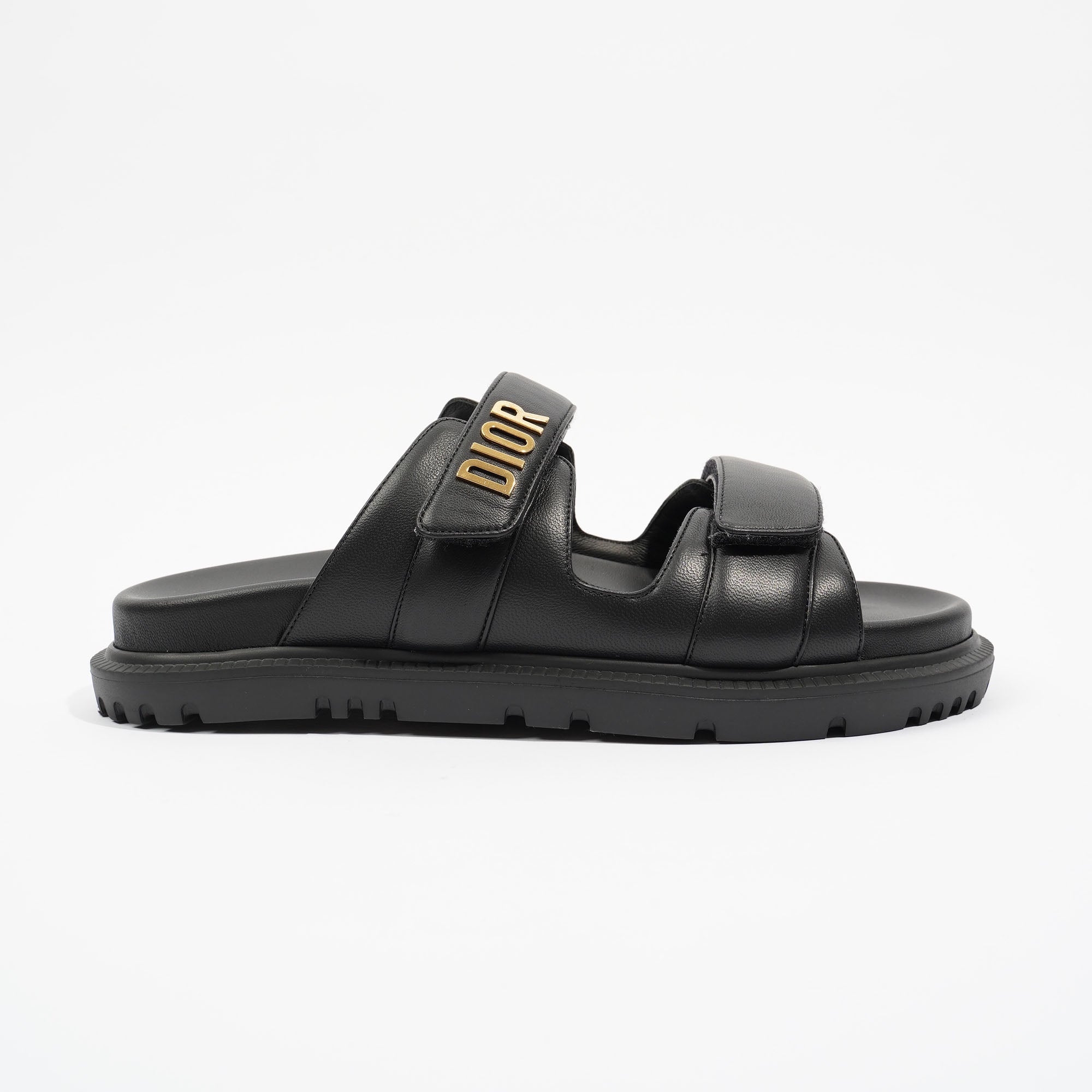 Christian Dior Womens Dioract Slide Black EU 39 / UK 6