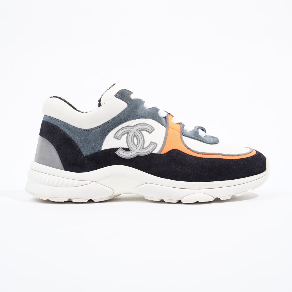 Chanel CC Runner White / Black / Orange EU 37 / UK 4