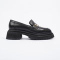 Chanel Moccasins Black Leather EU 38 / UK 5